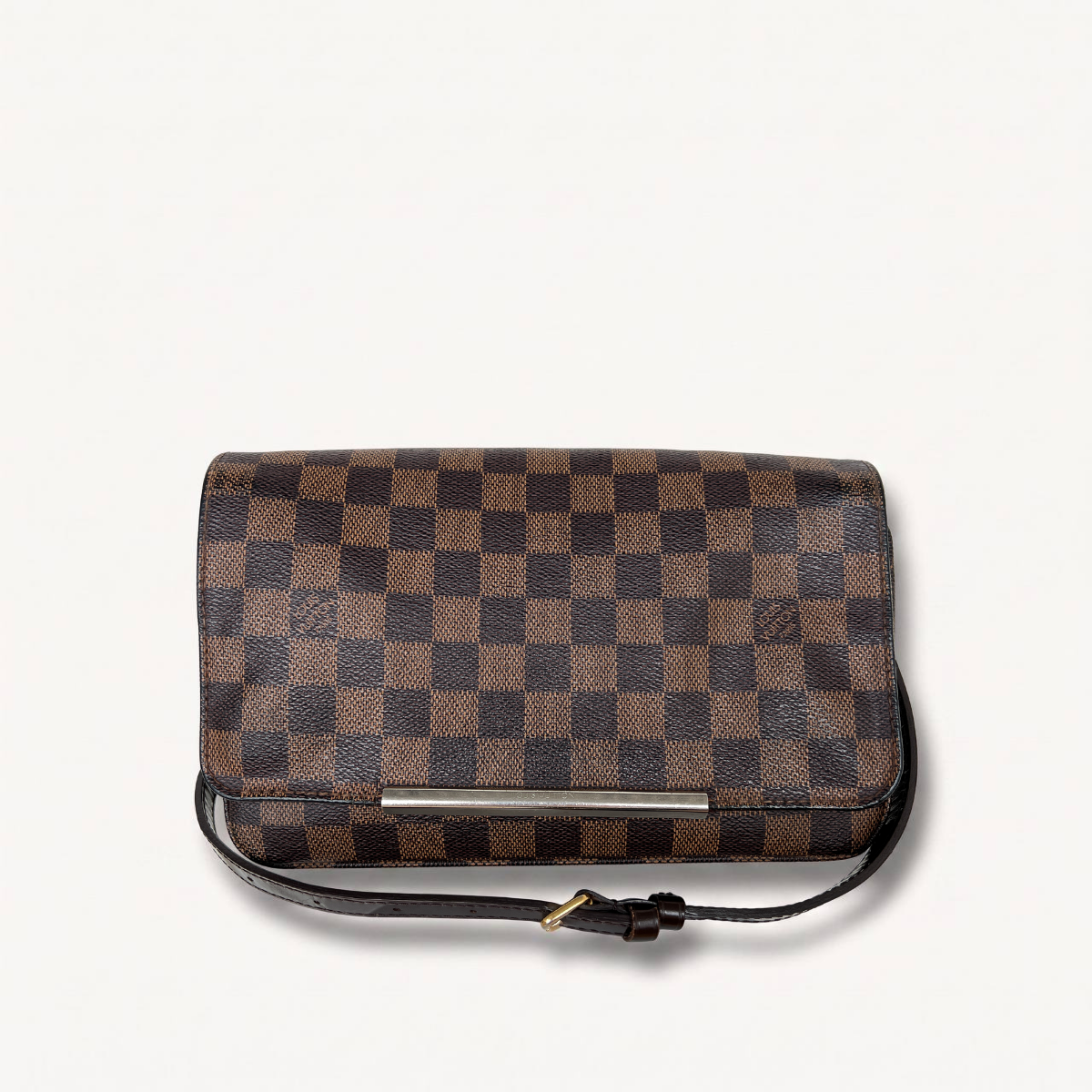 Authentic Louis Vuitton Hoxton Pm damier ebene crossbody clutch