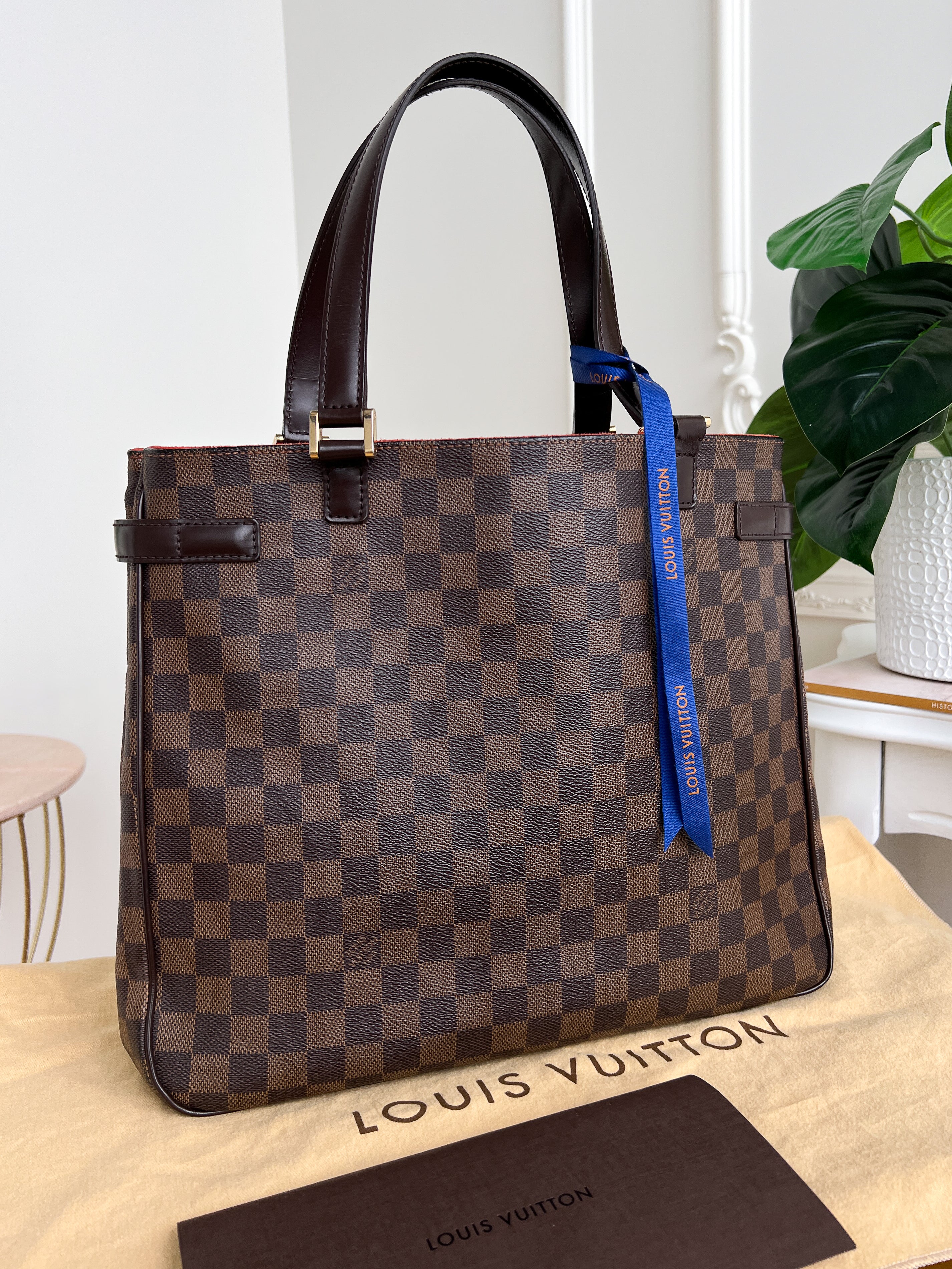 Authentic LV Uzes damier ebene handbag
