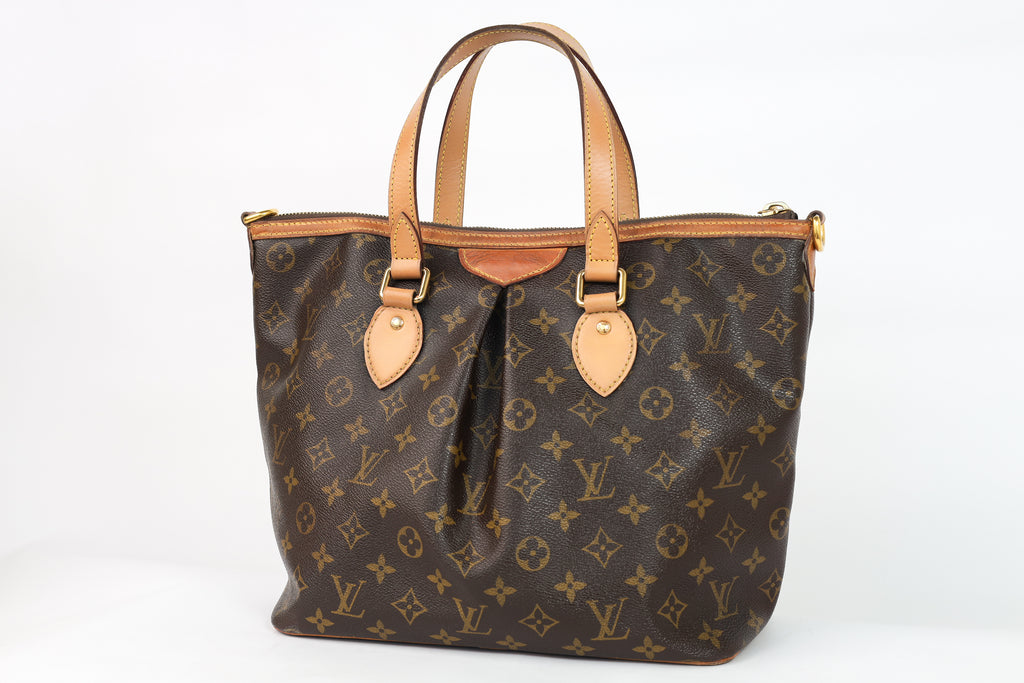 Authentic LV Palermo Pm monogram shoulder handbag