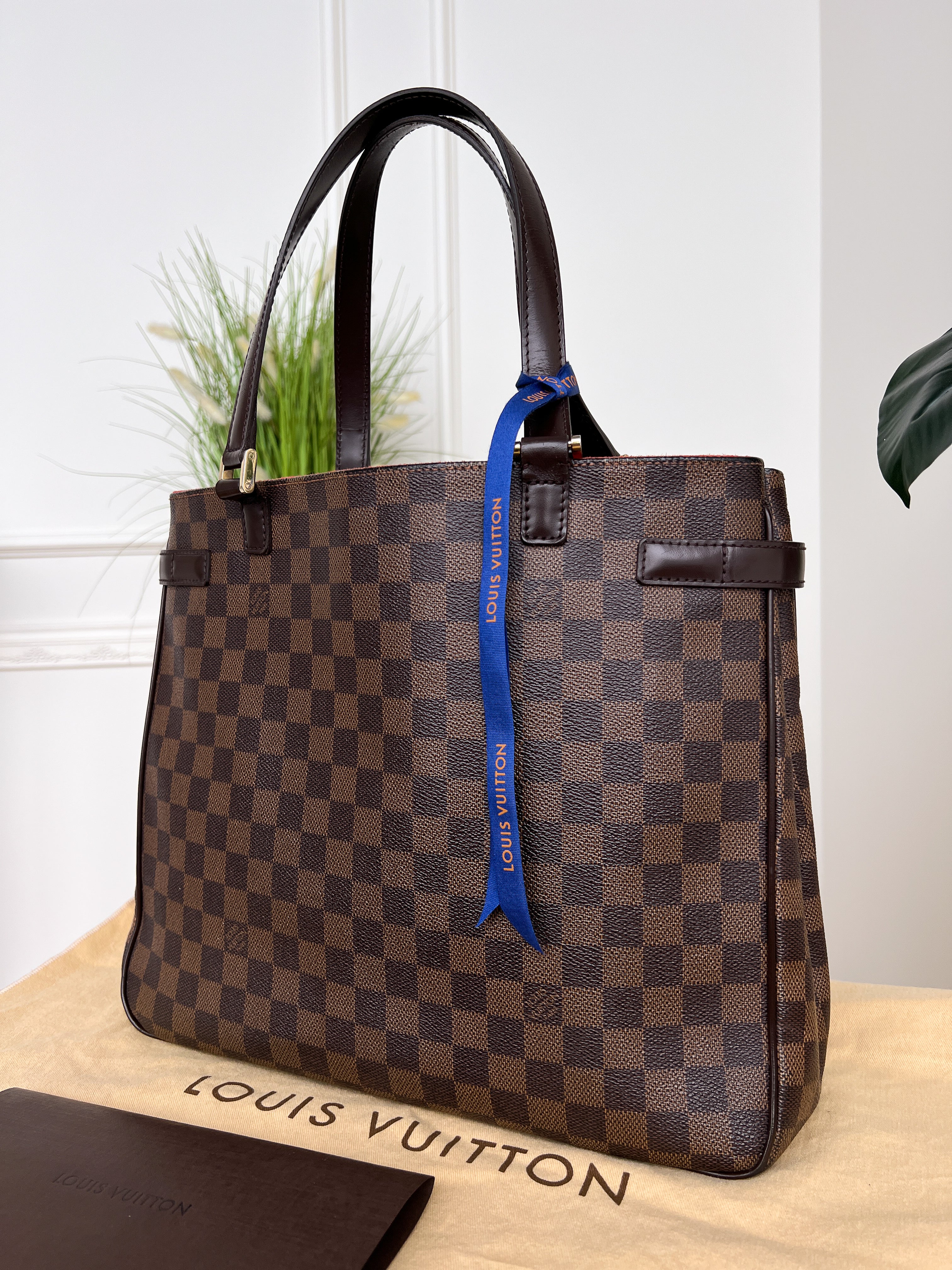 Authentic LV Uzes damier ebene handbag