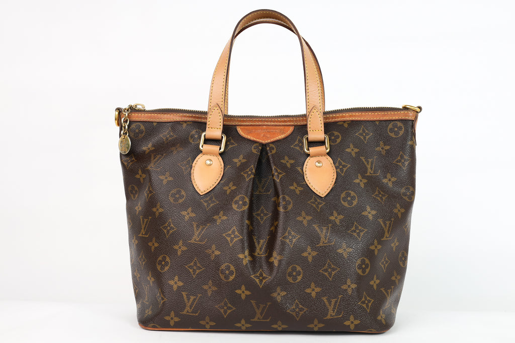 Authentic LV Palermo Pm monogram shoulder handbag