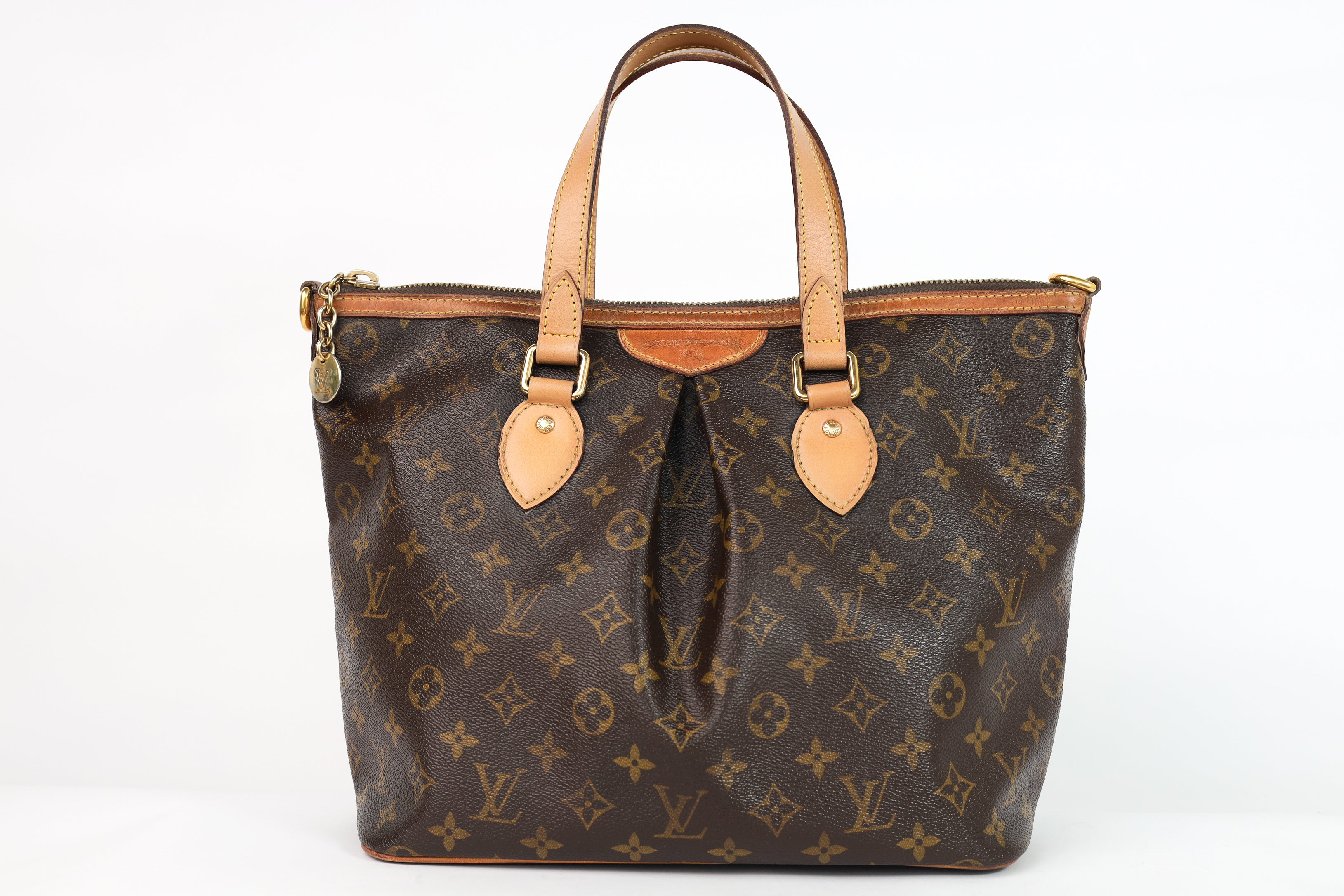 Authentic LV Palermo Pm monogram shoulder handbag