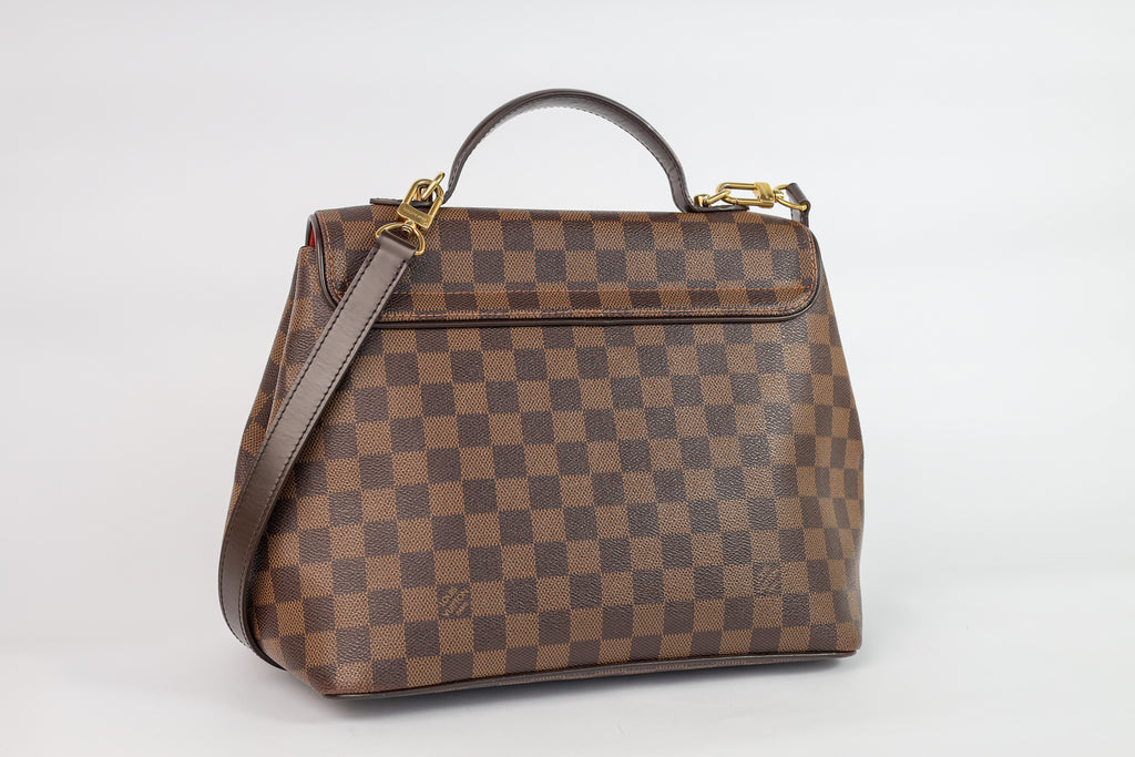 Authentic LV Bergamo GM Damier Ebene Satchel Crossbody bag