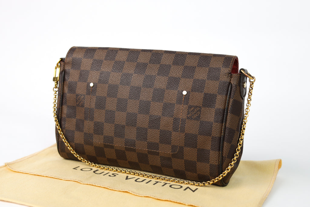Authentic LV Favorite mm damier ebene crossbody clutch