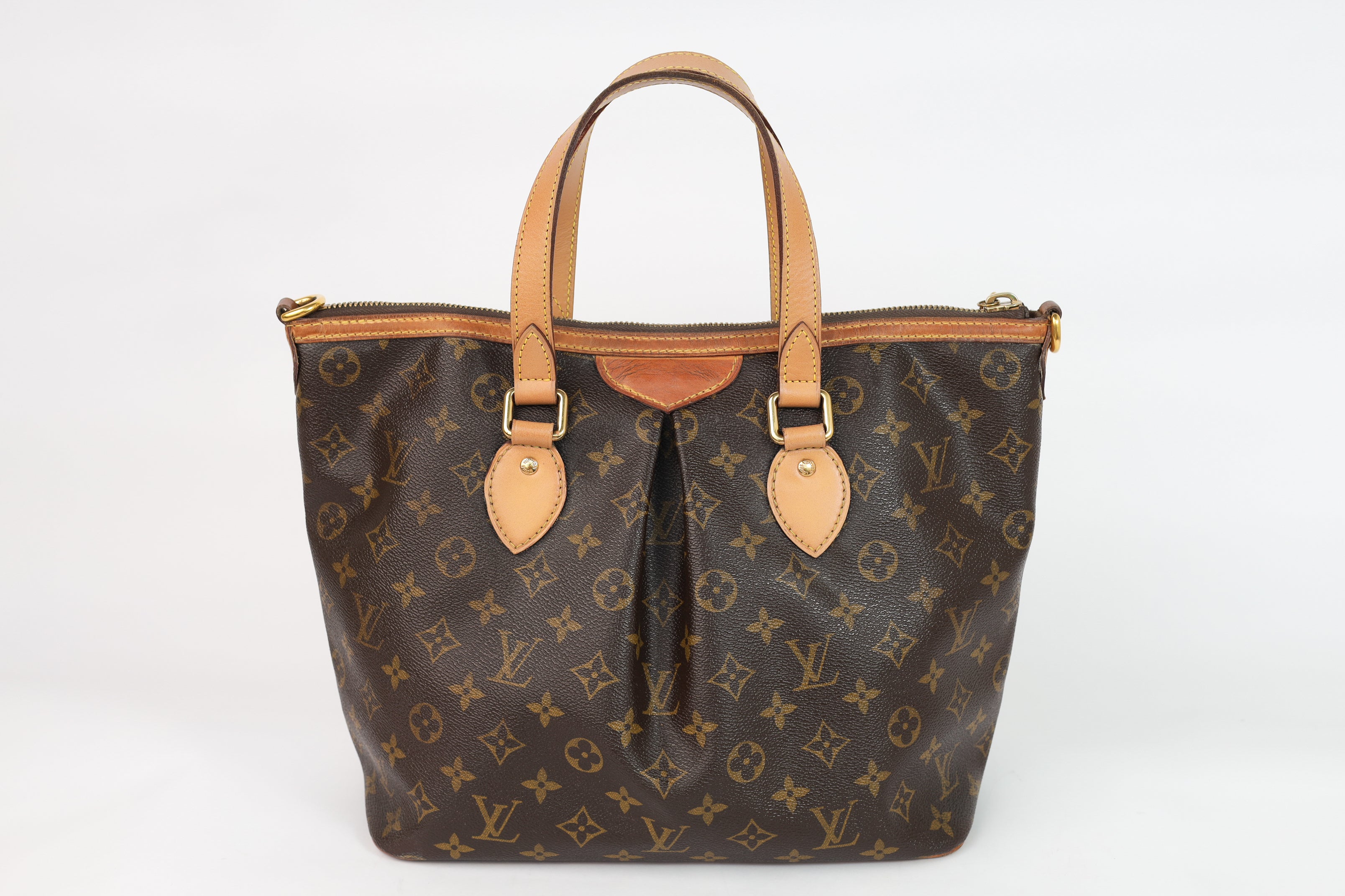 Authentic LV Palermo Pm monogram shoulder handbag