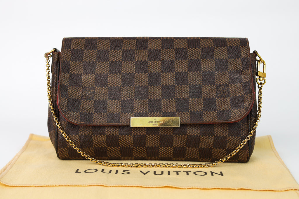 Authentic LV Favorite mm damier ebene crossbody clutch