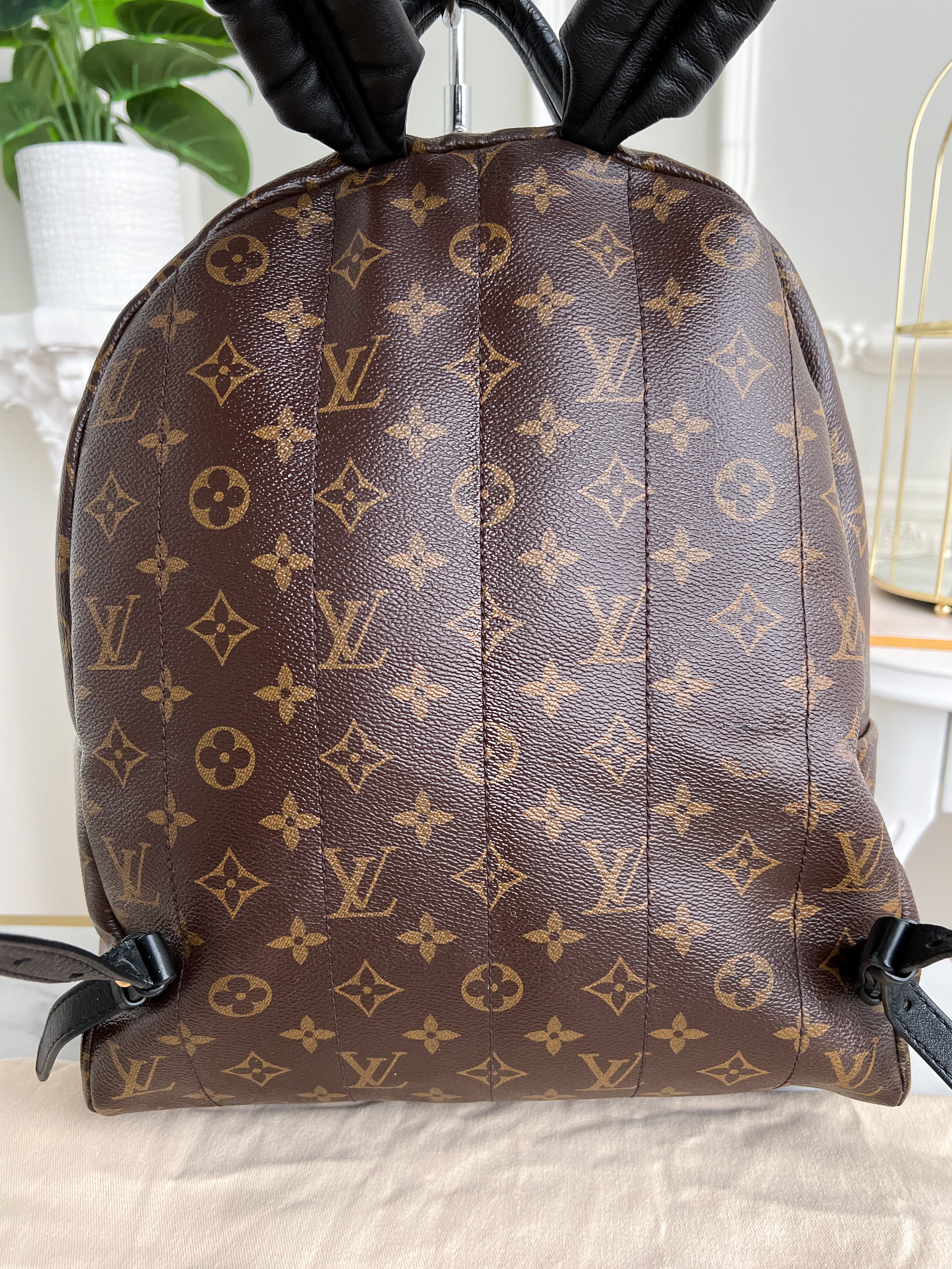 Authentic LV backpack Palm Springs  MM monogram