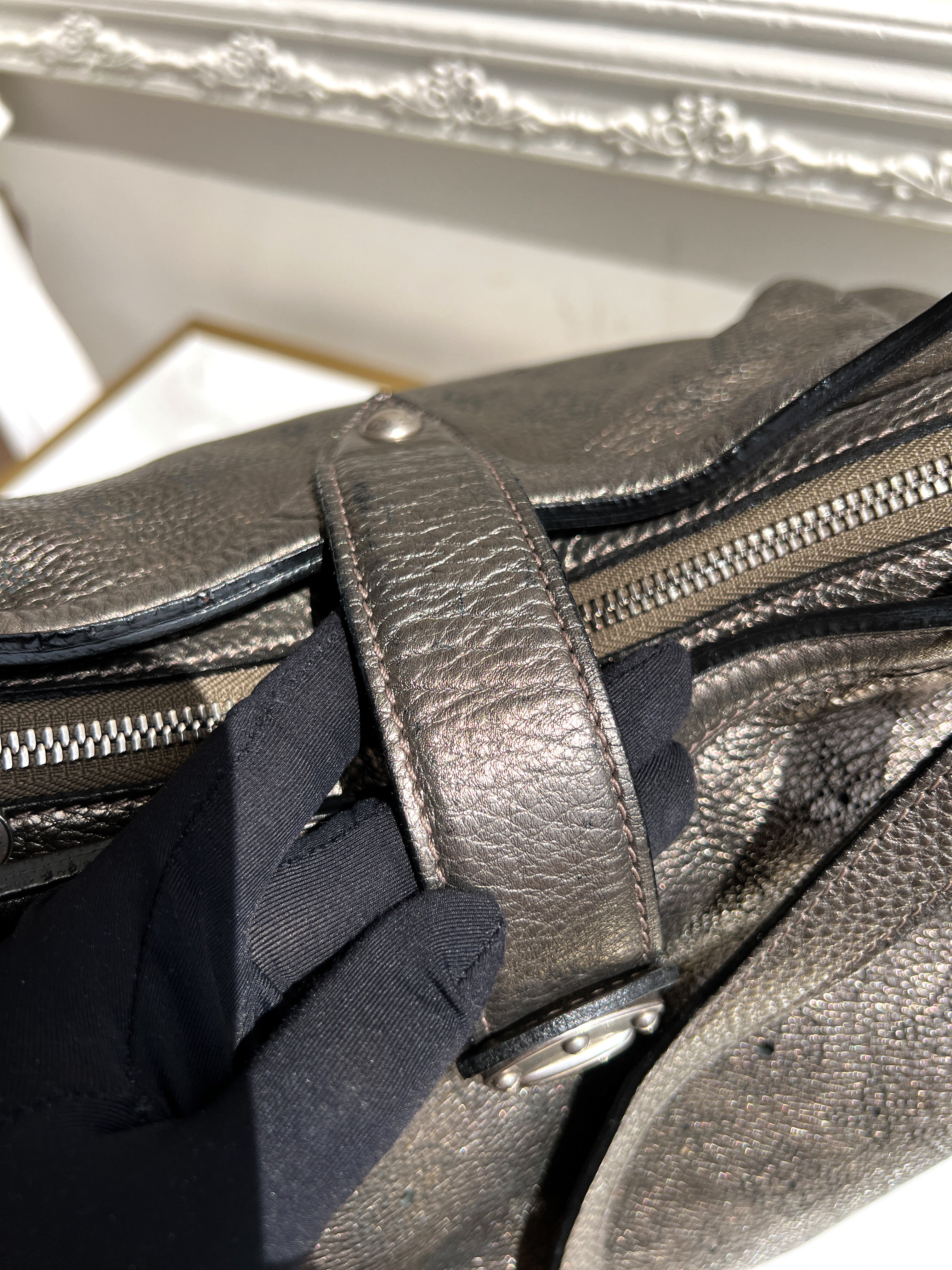 Louis Vuitton Mahina XS Bag Crossbody Monogram Bronze Perforated