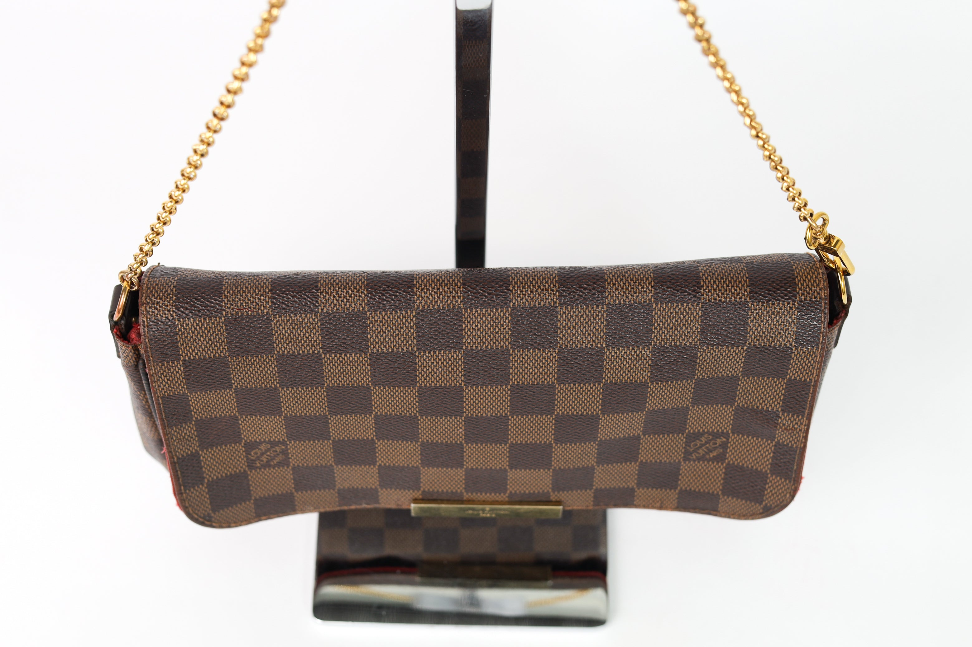 Authentic LV Favorite mm damier ebene crossbody clutch