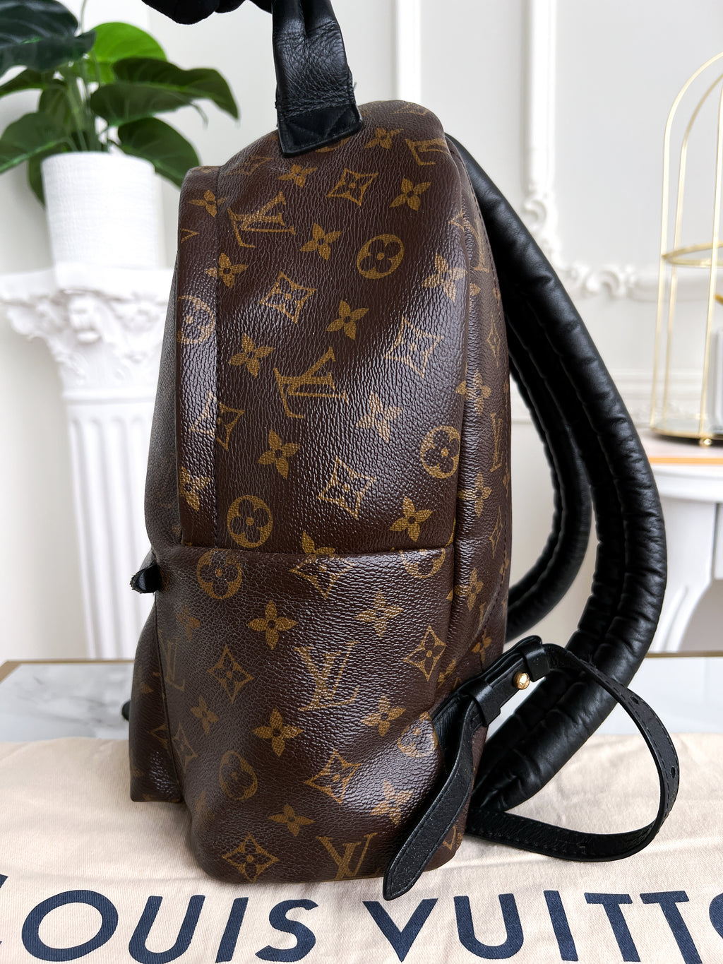 Authentic LV backpack Palm Springs  MM monogram