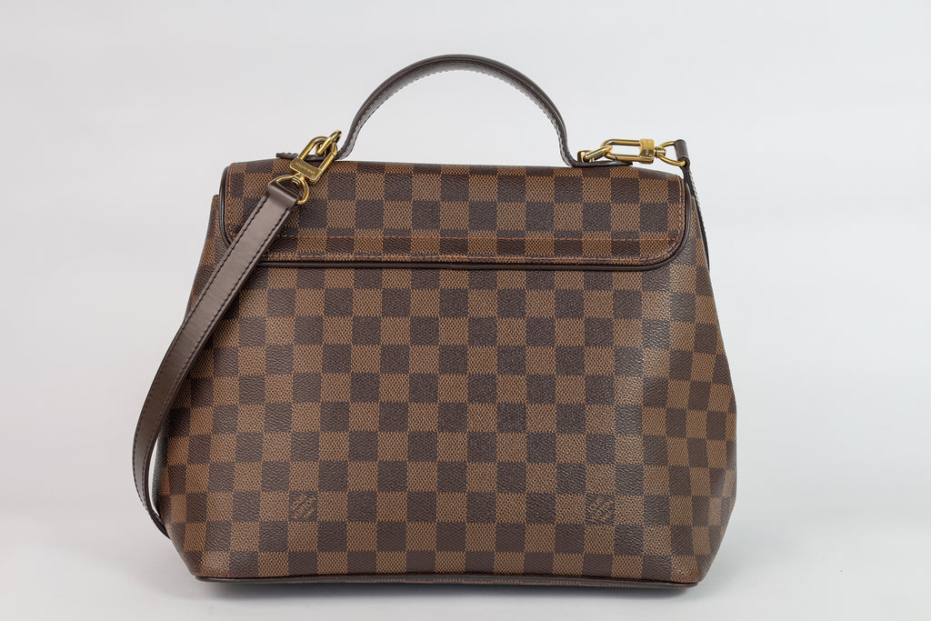 Authentic LV Bergamo GM Damier Ebene Satchel Crossbody bag