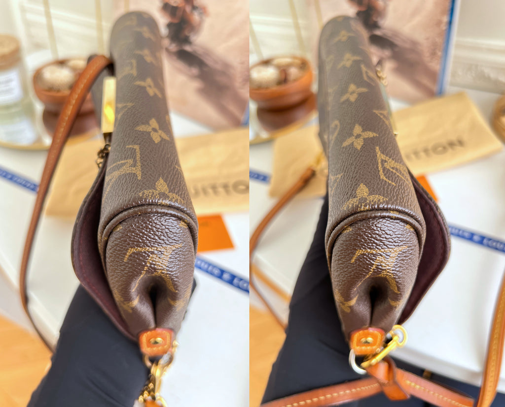 Louis Vuitton Favorite PM Monogram Crossbody Clutch Bag