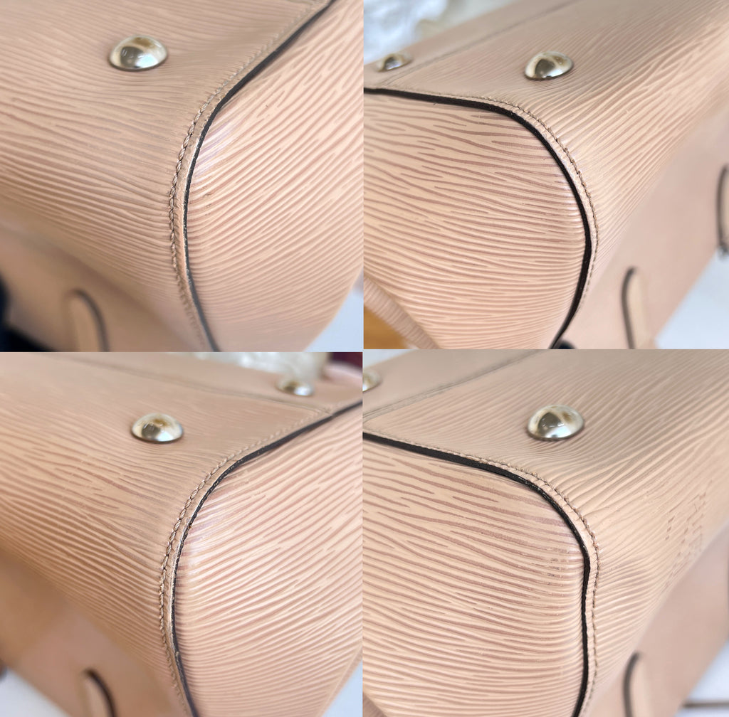 Louis Vuitton Marly Epi Beige Handbag