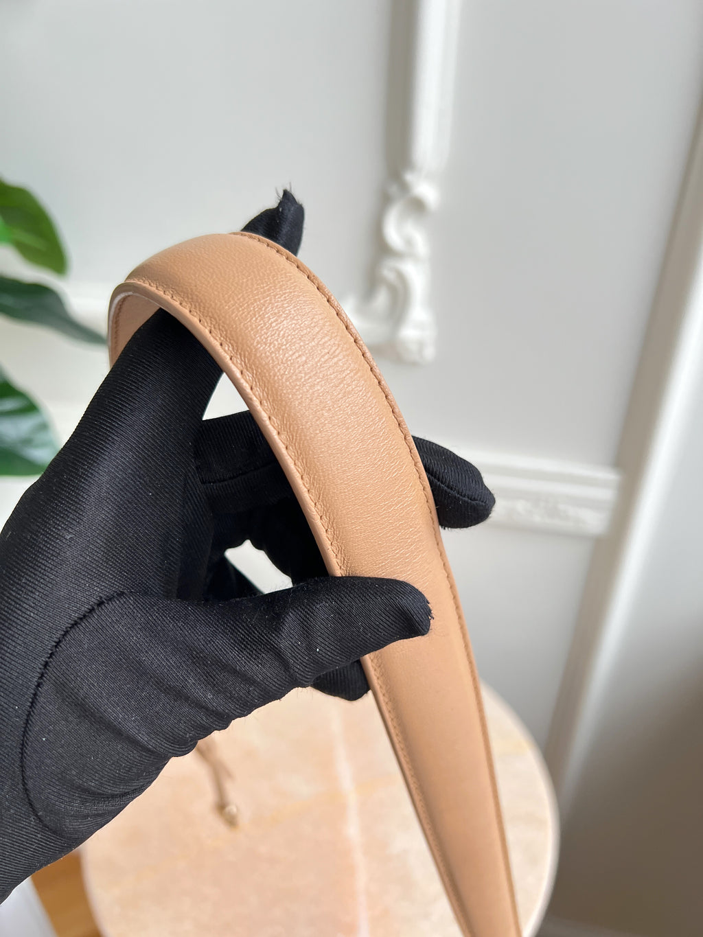 Christian Dior Tote Beige Cannage Granville Leather Bag