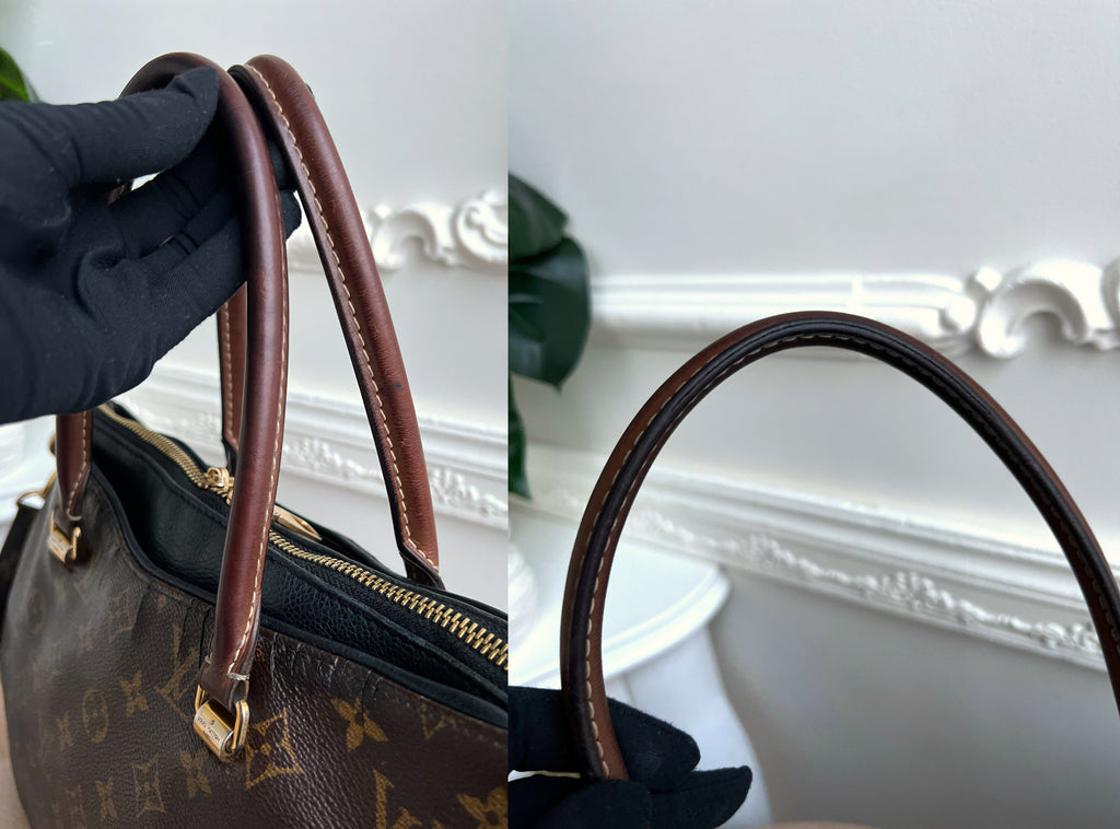 Louis Vuitton Pallas MM Monogram Shoulder Handbag