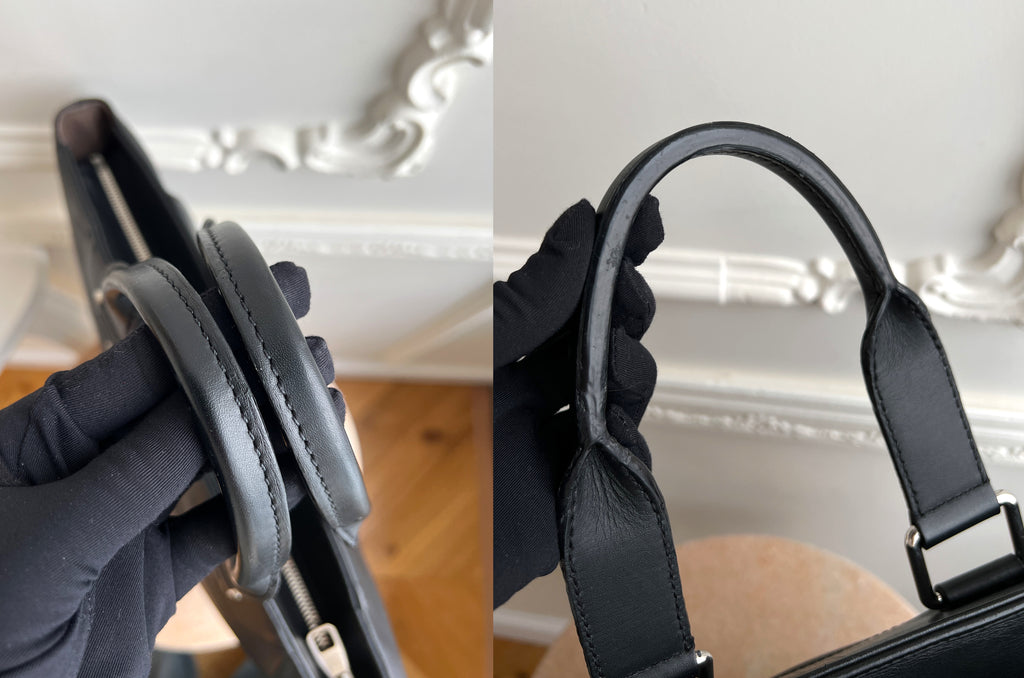 Louis Vuitton Cabajour Cabas Epi Black Brooks Tote Bag