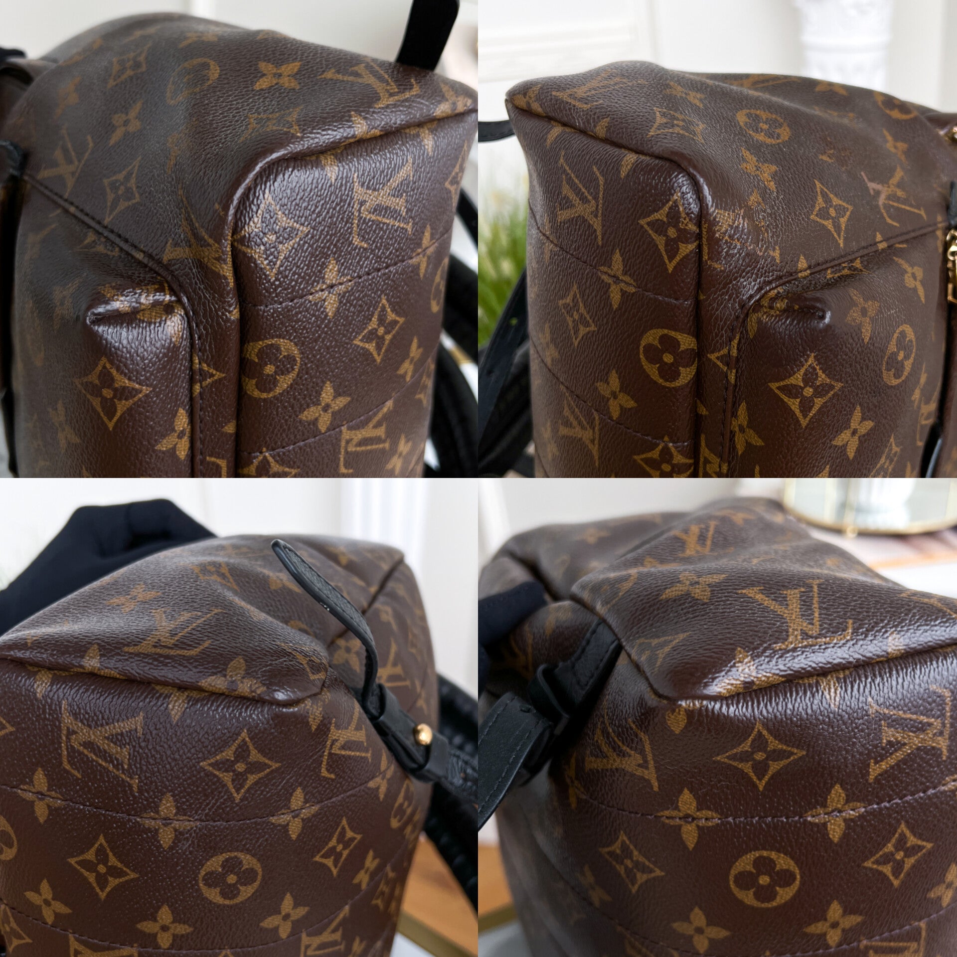 Authentic LV backpack Palm Springs  MM monogram