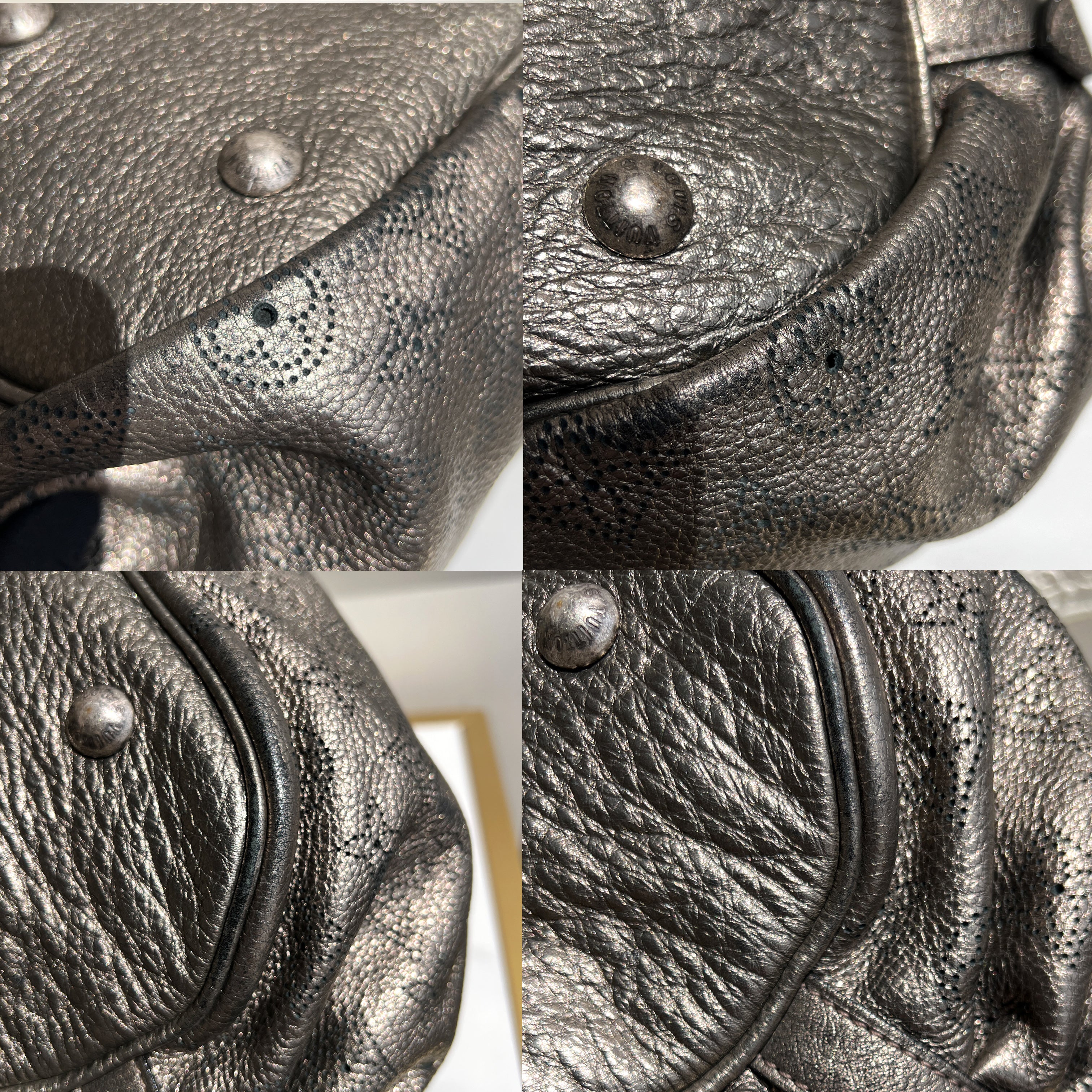 Louis Vuitton Mahina XS Bag Crossbody Monogram Bronze Perforated