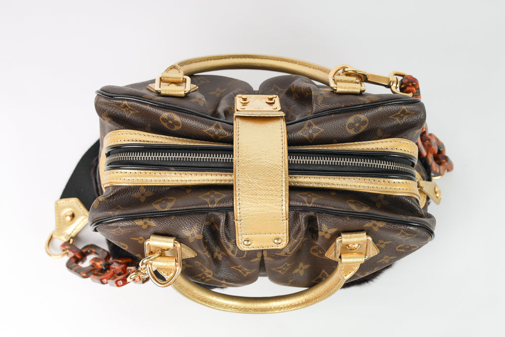 Authentic  LV Limited Monogram Leopard Adele Stephen Crossbody