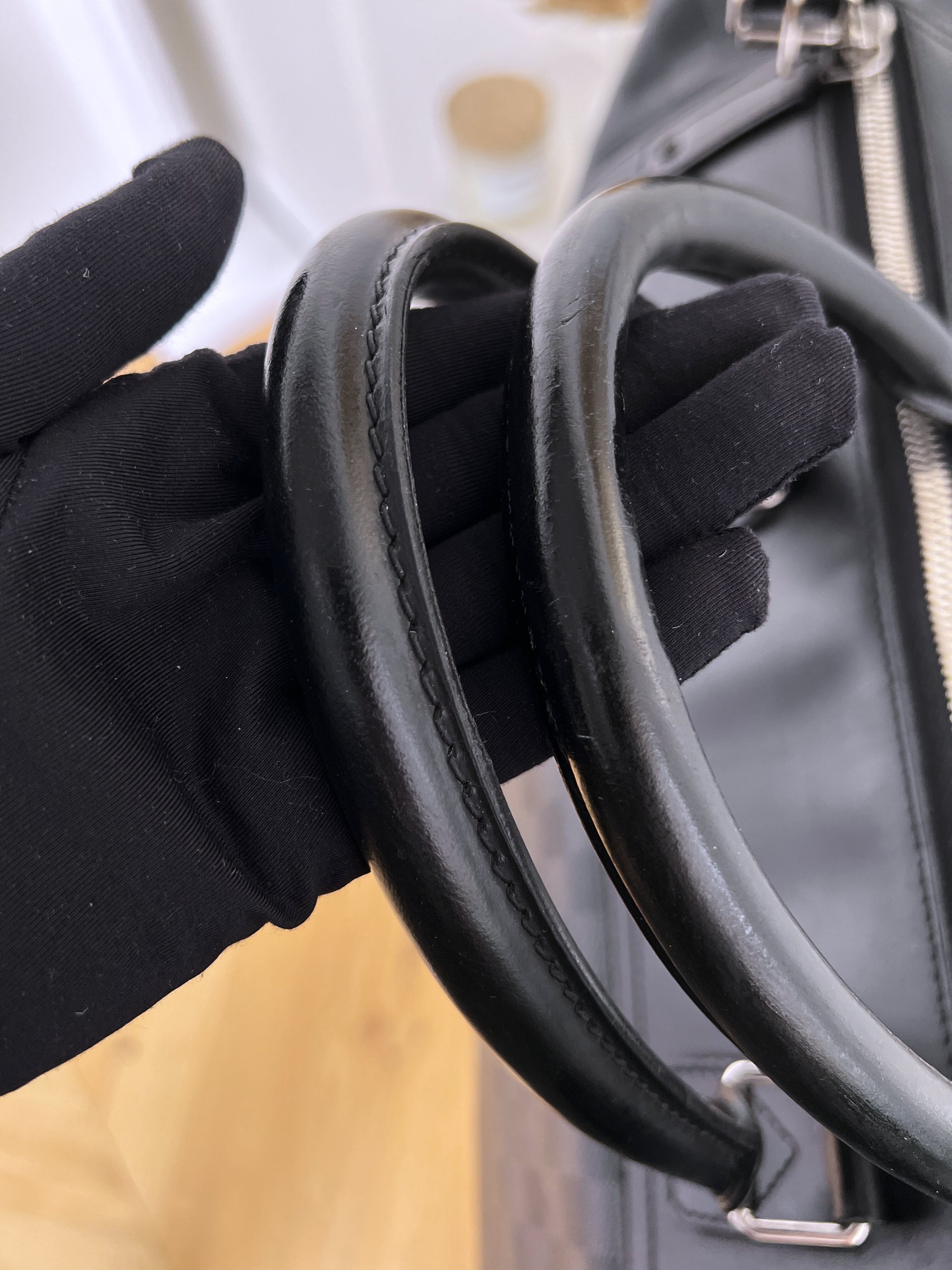 Louis Vuitton   Greenwich  graphite damier baggage travel cobalt crossbody shoulder