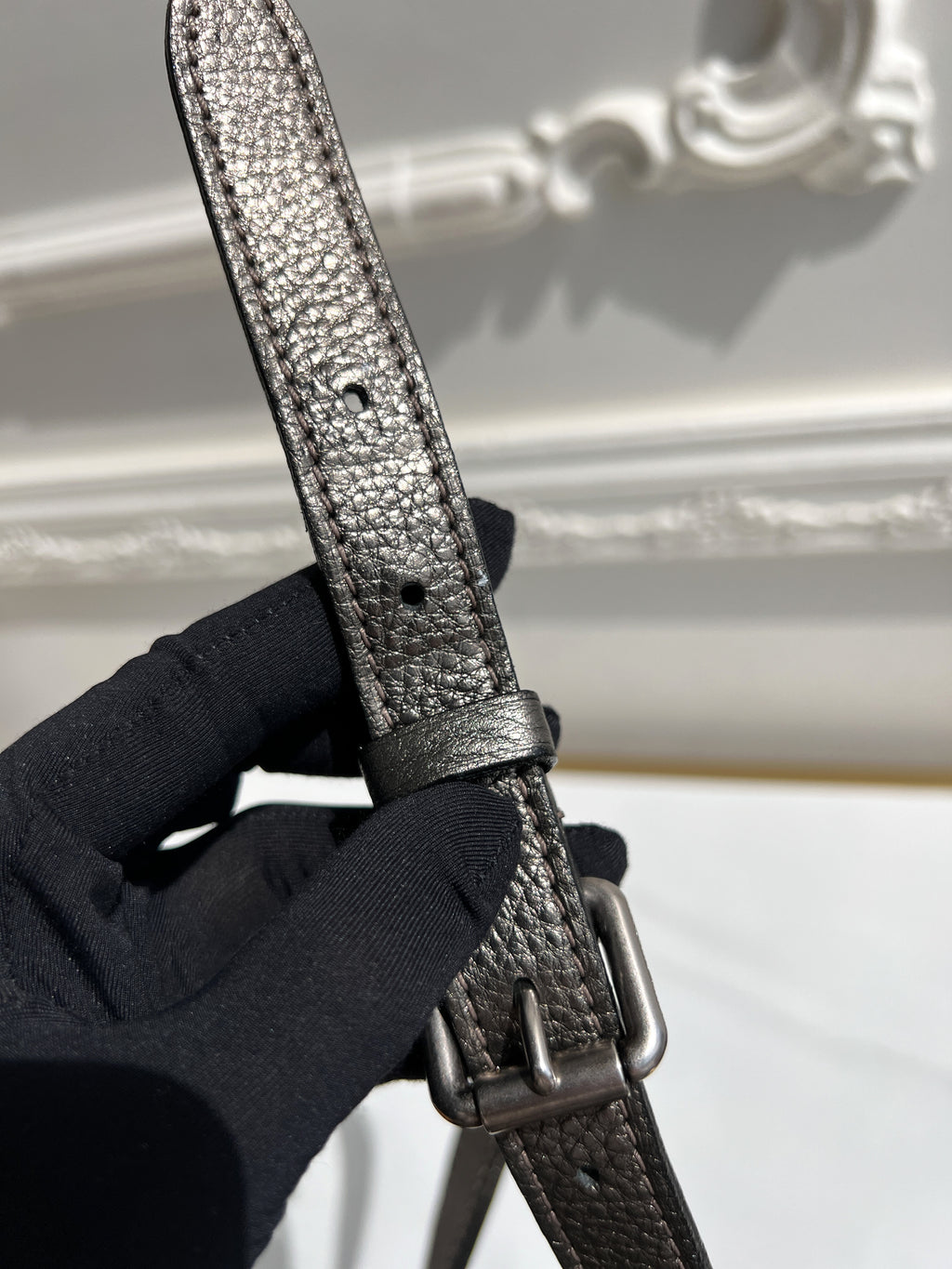 Louis Vuitton Mahina XS Bag Crossbody Monogram Bronze Perforated