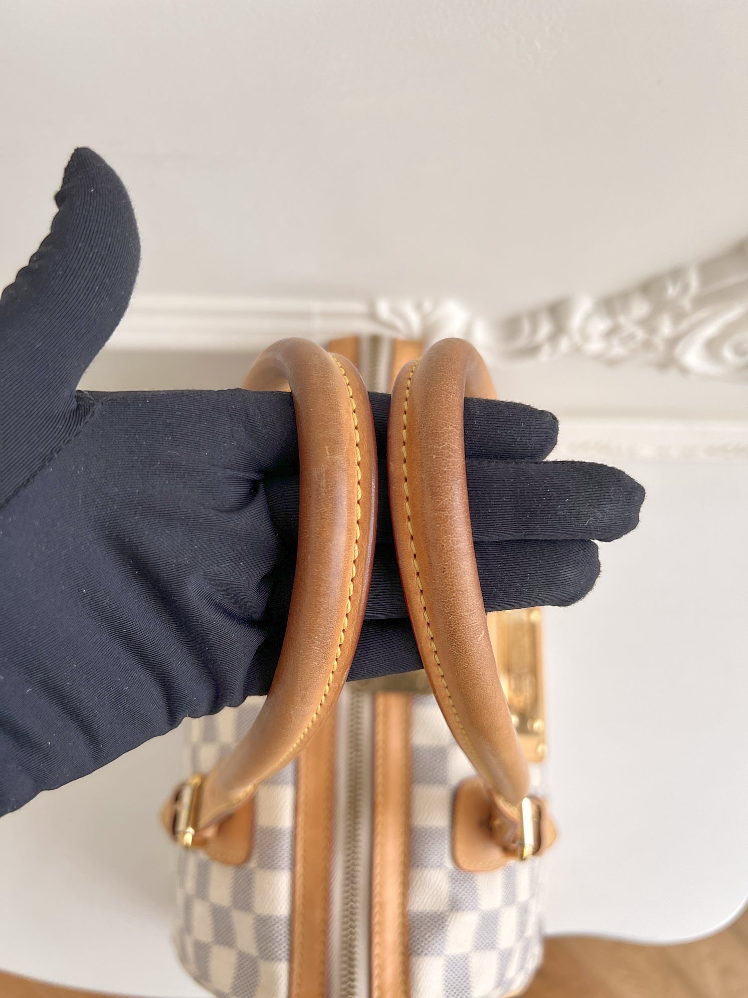 Louis Vuitton Berkeley Azur Damier Handbag