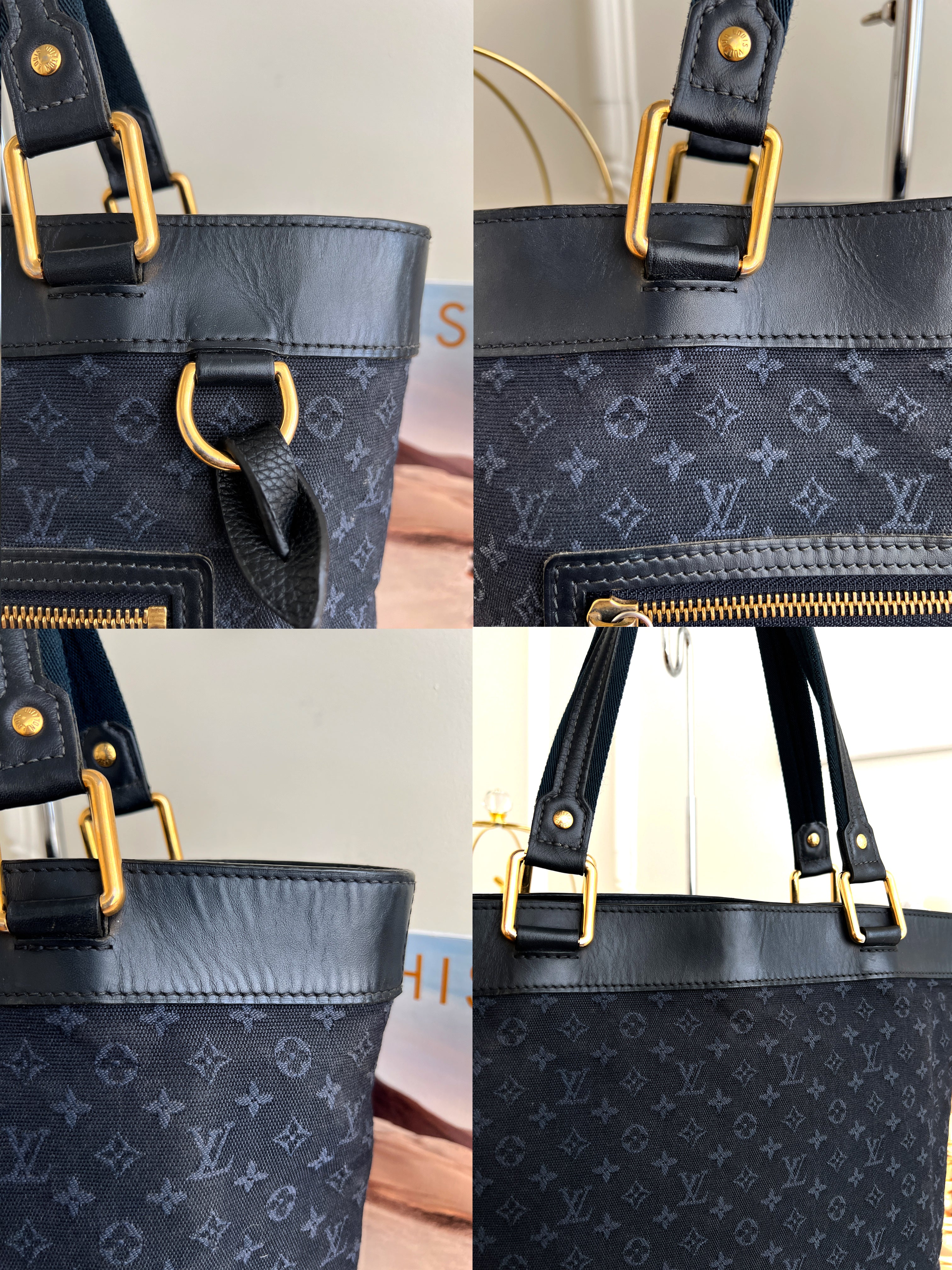 Louis Vuitton Lucille Monogram Denim Lin Bag