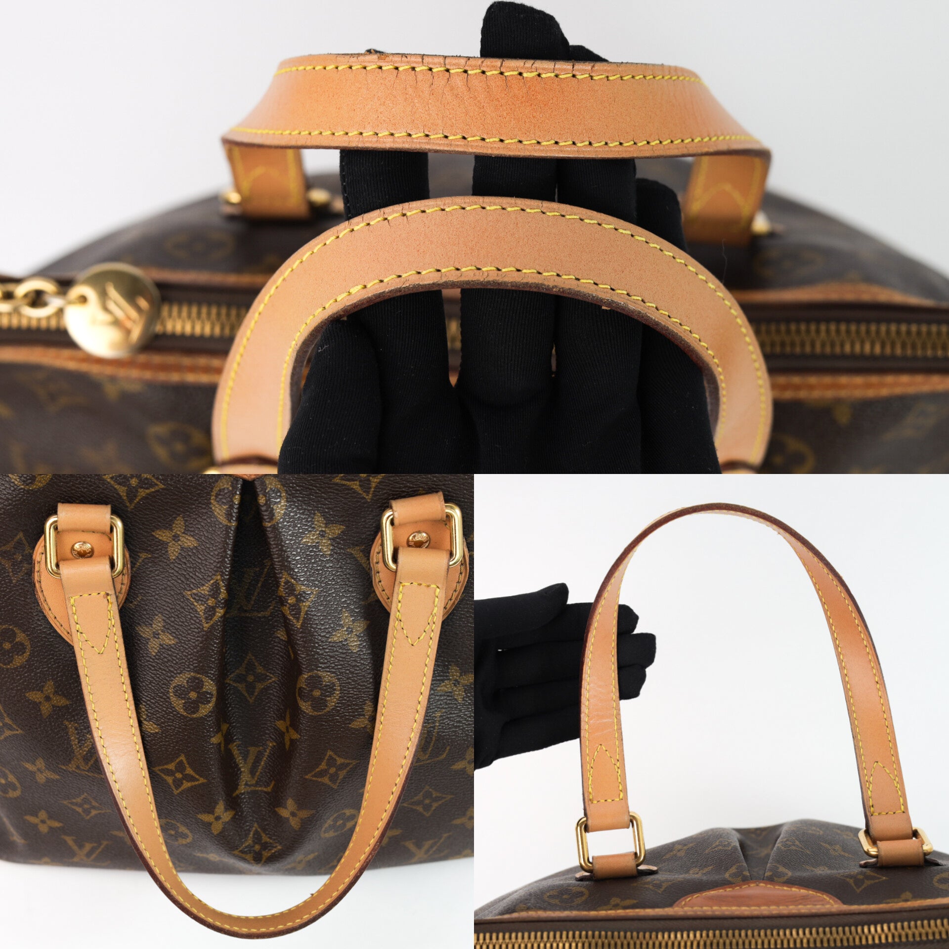 Authentic LV Palermo Pm monogram shoulder handbag