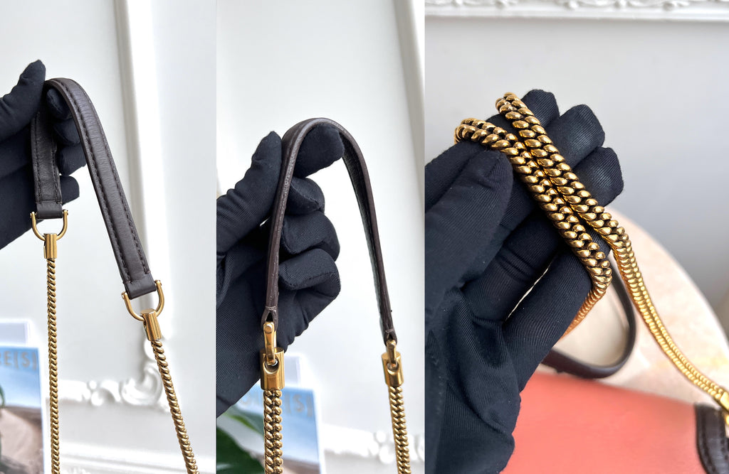 Louis Vuitton Art Déco Trapezio Crossbody Vieux Rose Sac en cuir