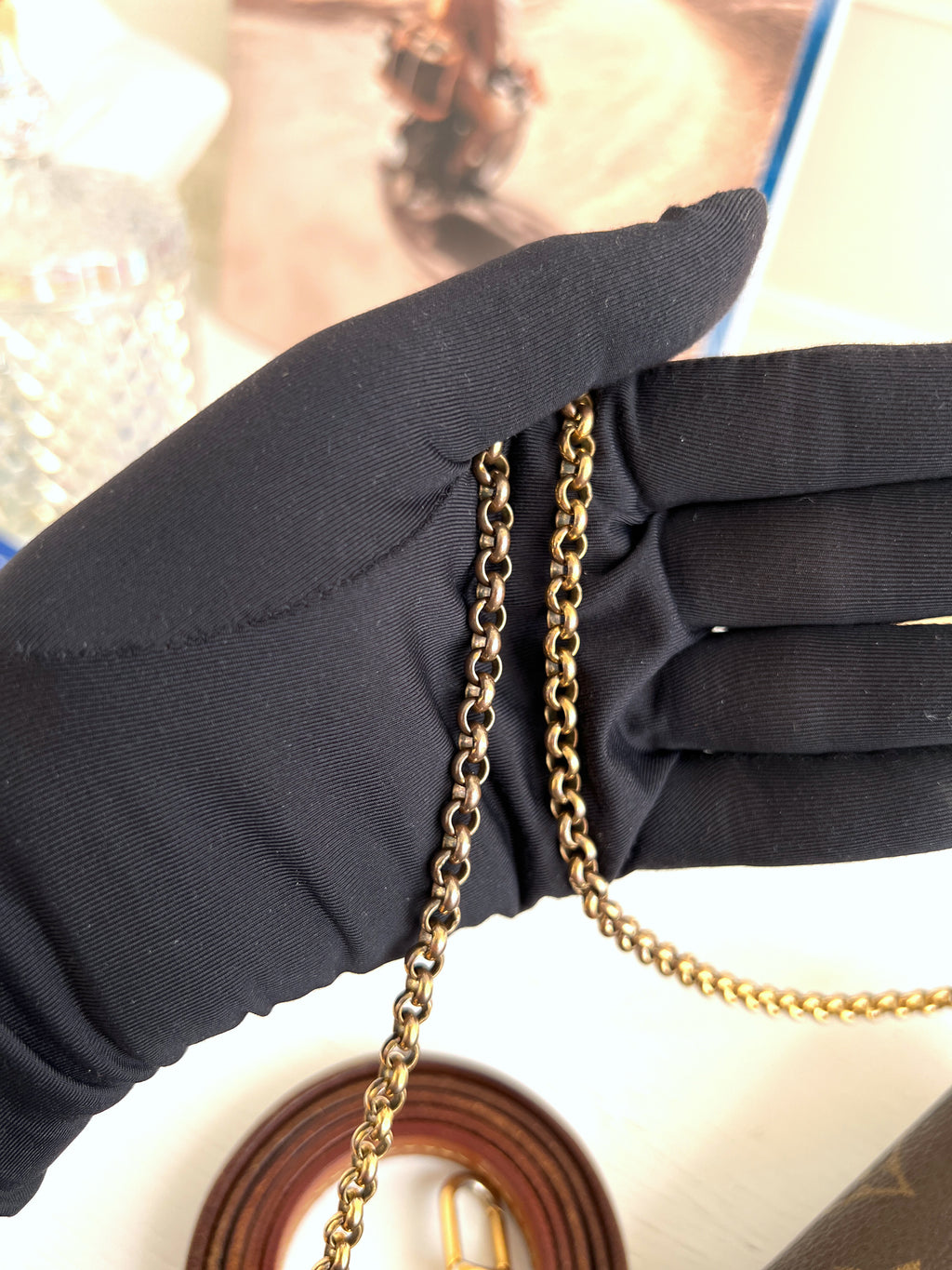 Louis Vuitton Favorite PM Monogram Crossbody Clutch Bag