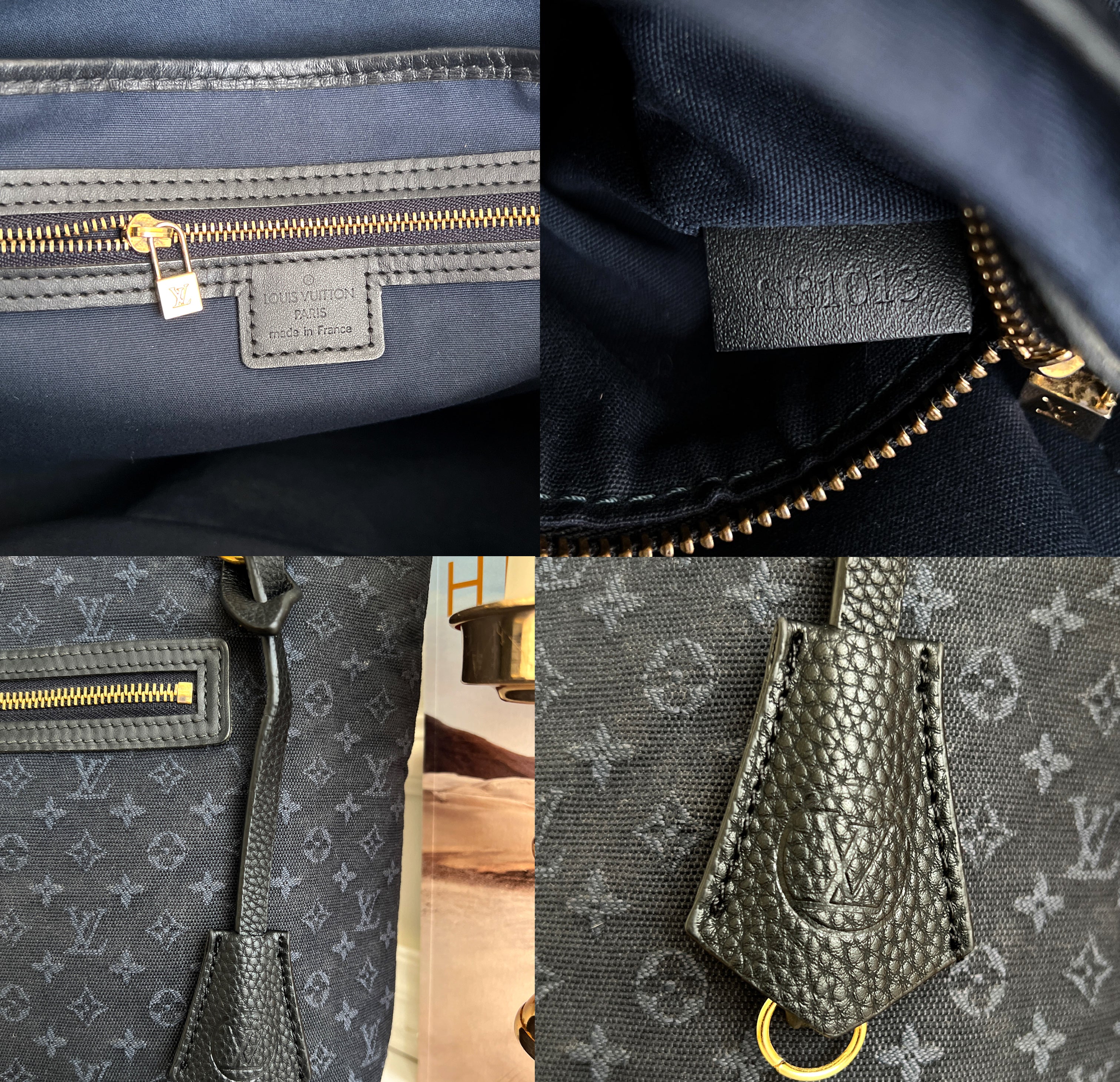 Louis Vuitton Lucille Monogram Denim Lin Bag