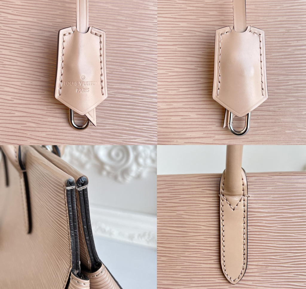 Louis Vuitton Marly Epi Beige Handbag