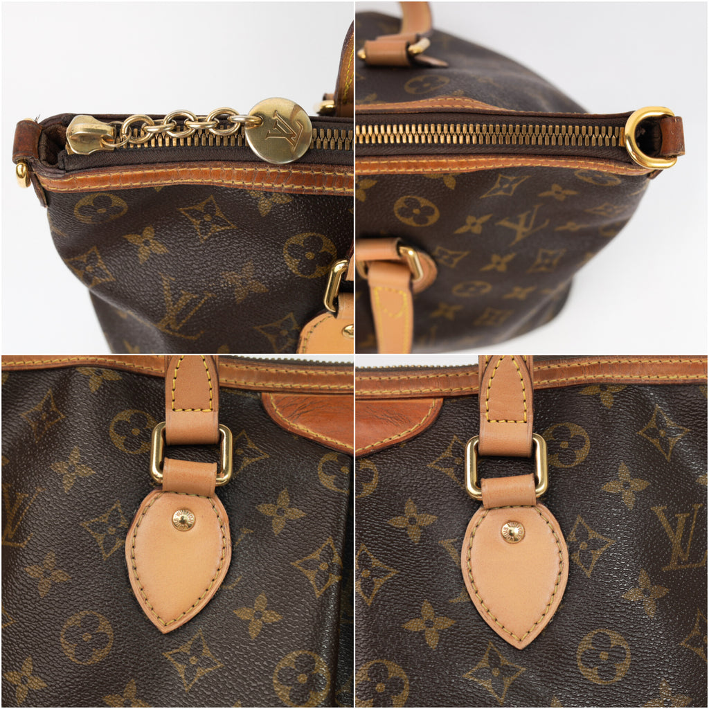 Authentic LV Palermo Pm monogram shoulder handbag