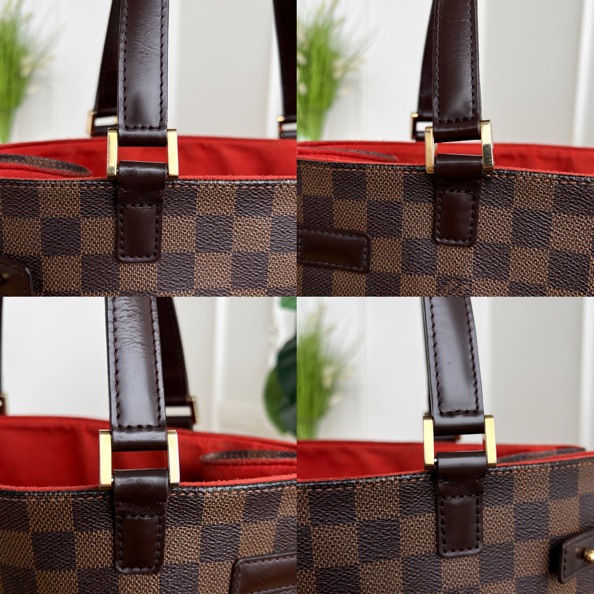 Authentic LV Uzes damier ebene handbag