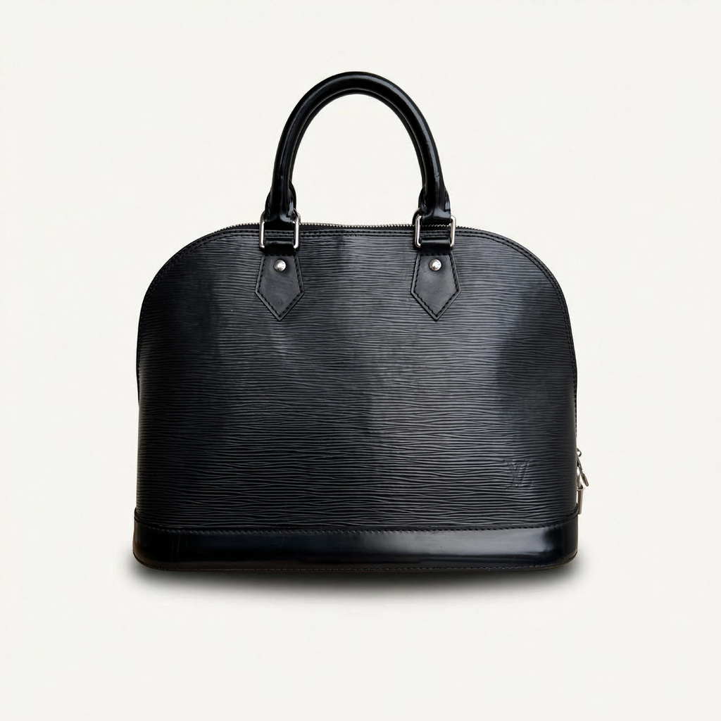 Louis Vuitton Alma Epi Black PM Handbag **4100