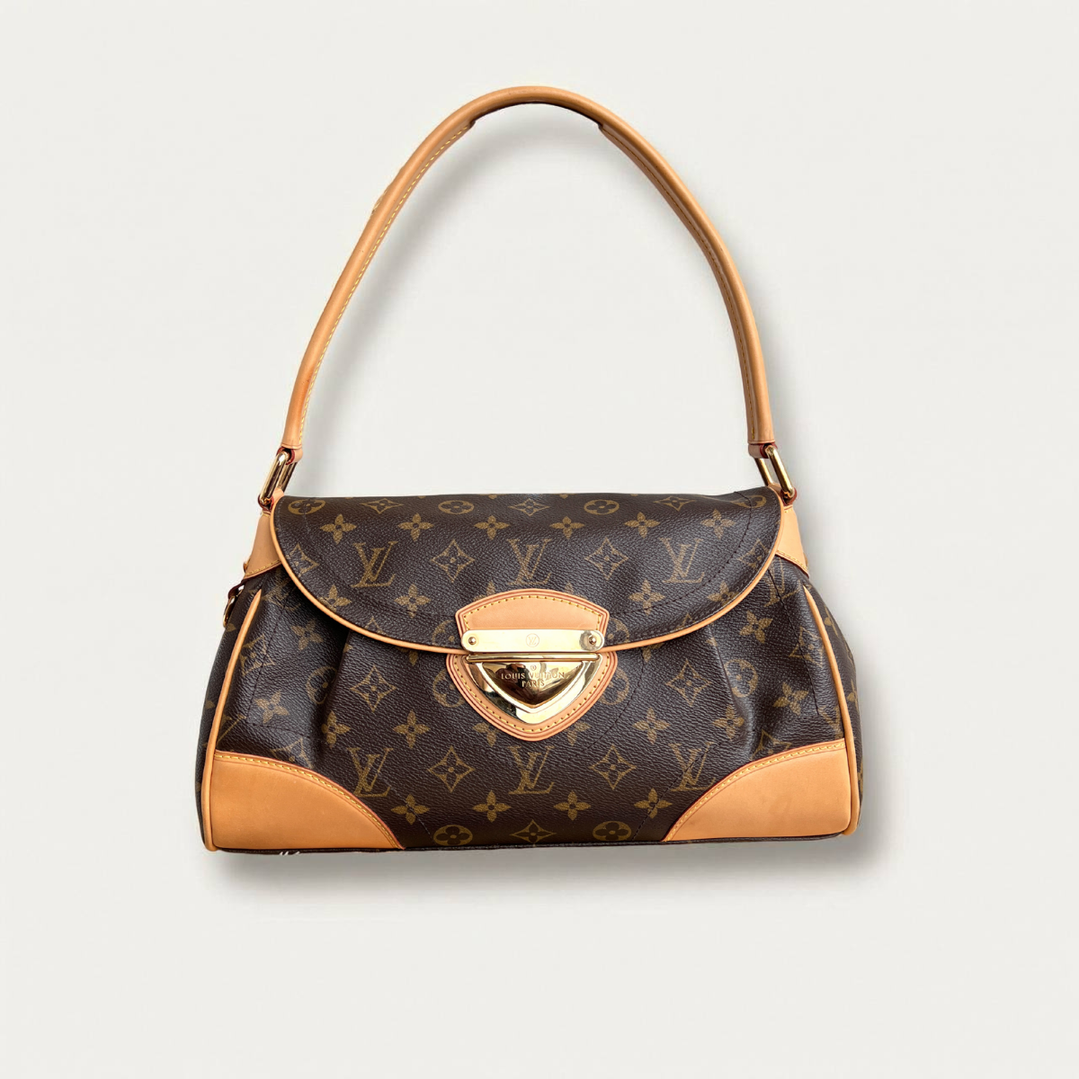 LOUIS VUITTON Authentic Beverly MM Monogram Shoulder Bag