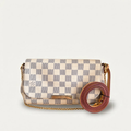 Louis Vuitton Favorite PM Azue Damier Crossbody Clutch Bag