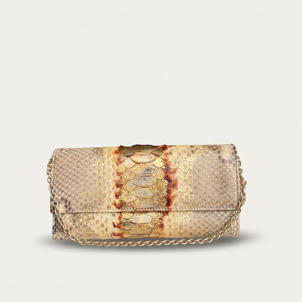 Christian Dior Lady Dior Python Limited Edition Clutch Bag