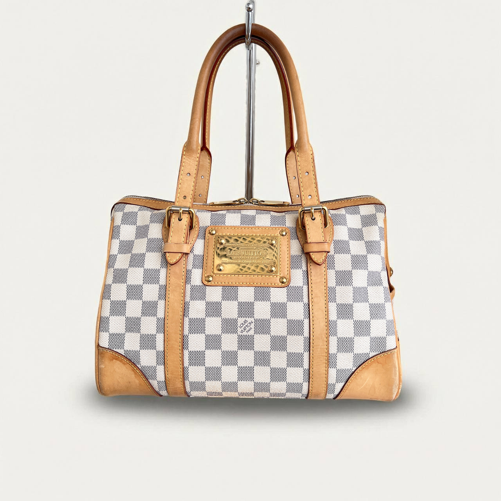 Louis Vuitton Berkeley Azur Damier Handbag