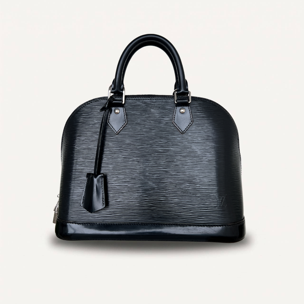 Authentic LV Alma pm epi black handbag