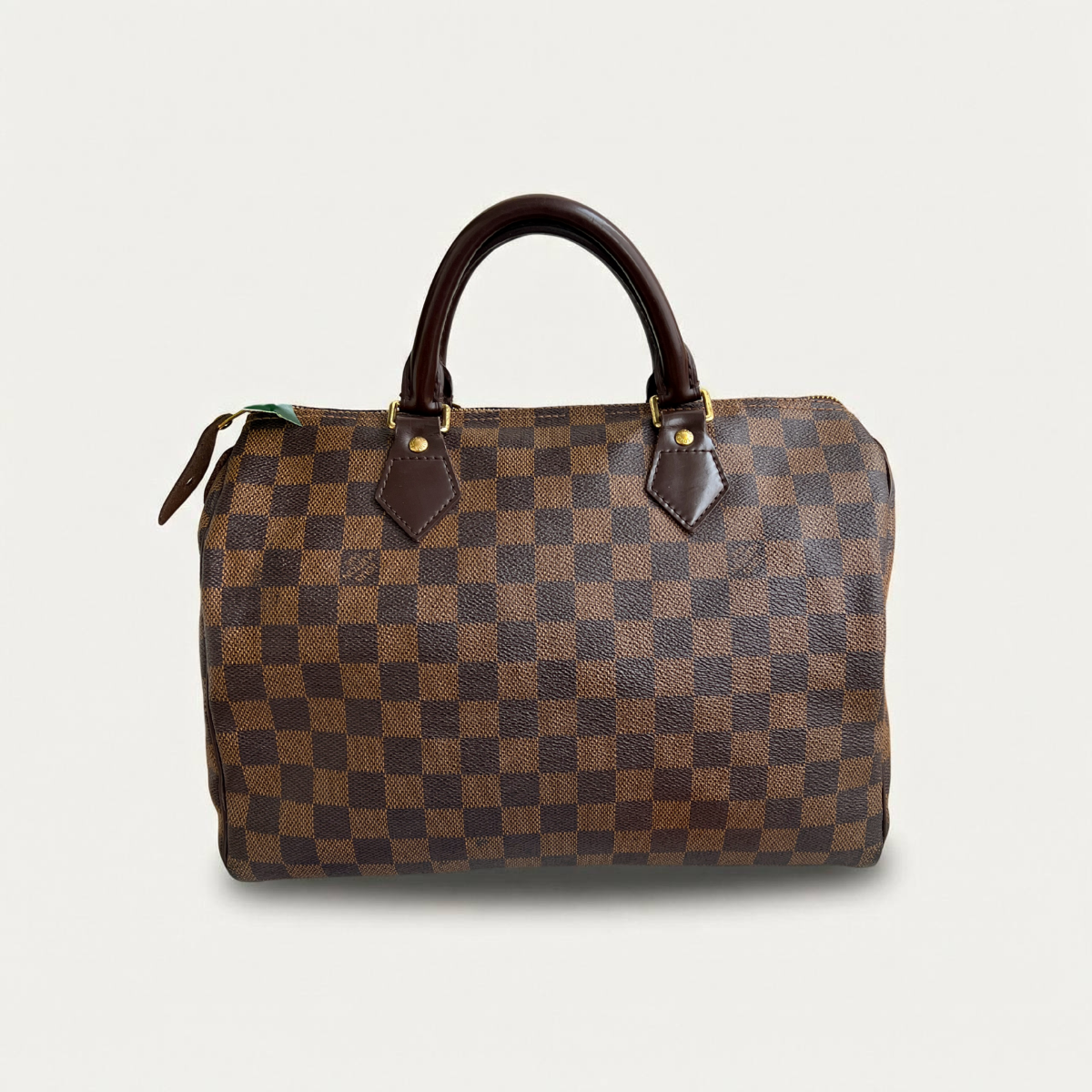 Louis Vuitton Speedy 30 Damier Ebene Satchel