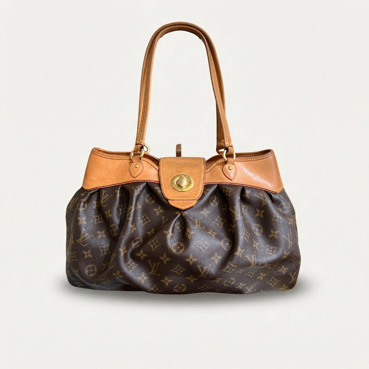 Louis Vuitton Boetie MM Monogram Satchel Handbag