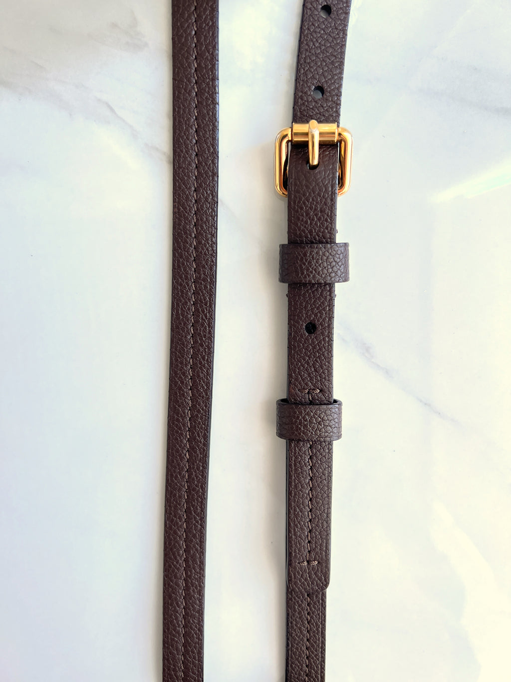 Louis Vuitton Audacieuse Monogram MM Empreinte Sac bandoulière marron