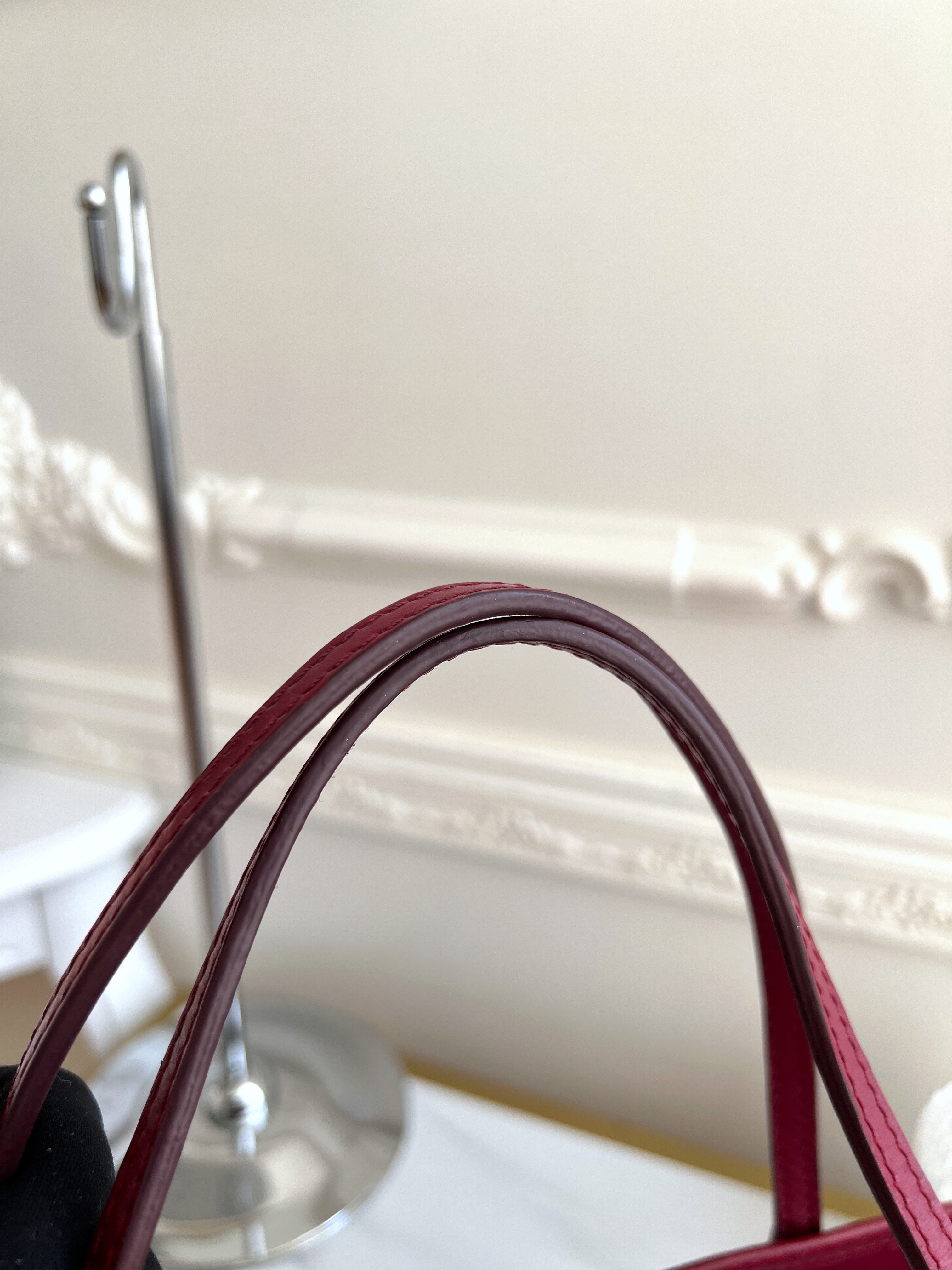 Louis Vuitton Neverfull PM Epi Leather Tote Fuchsia Bag