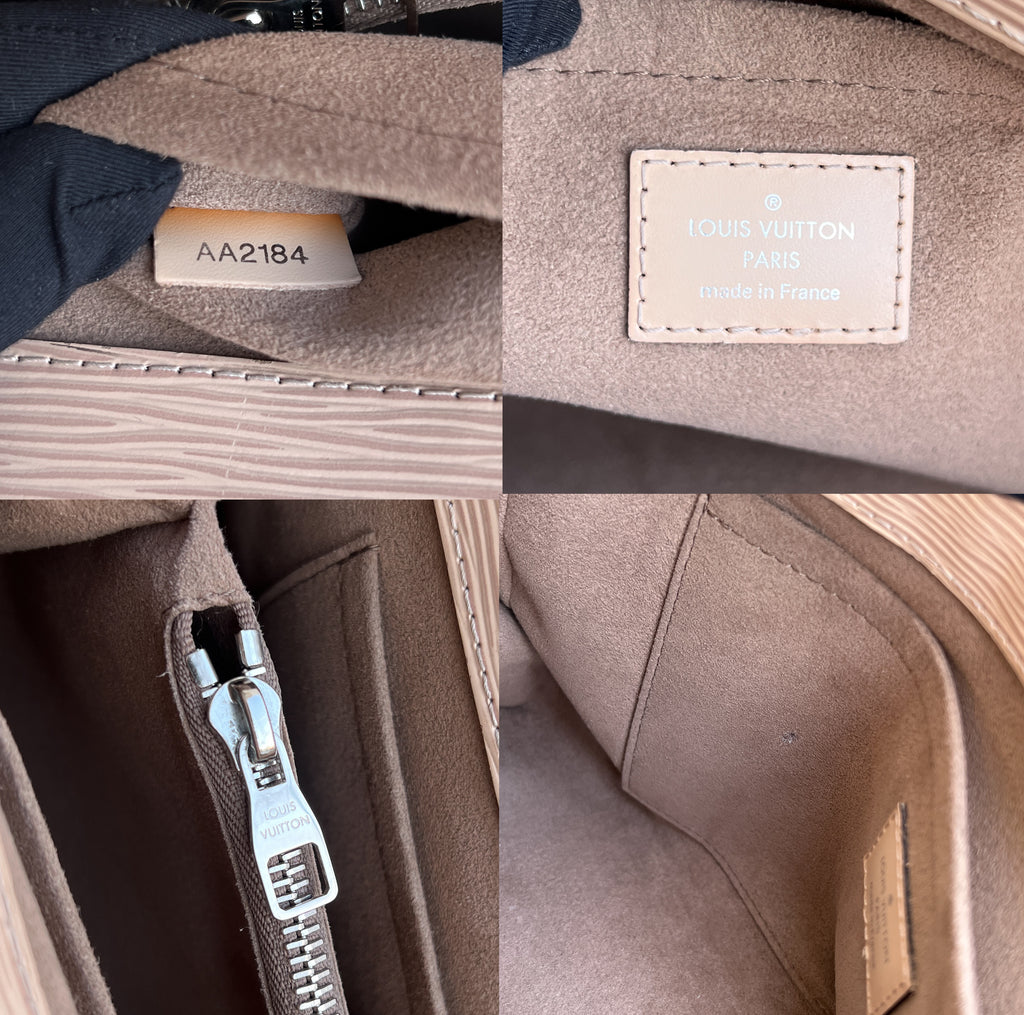 Louis Vuitton Marly Epi Beige Handbag