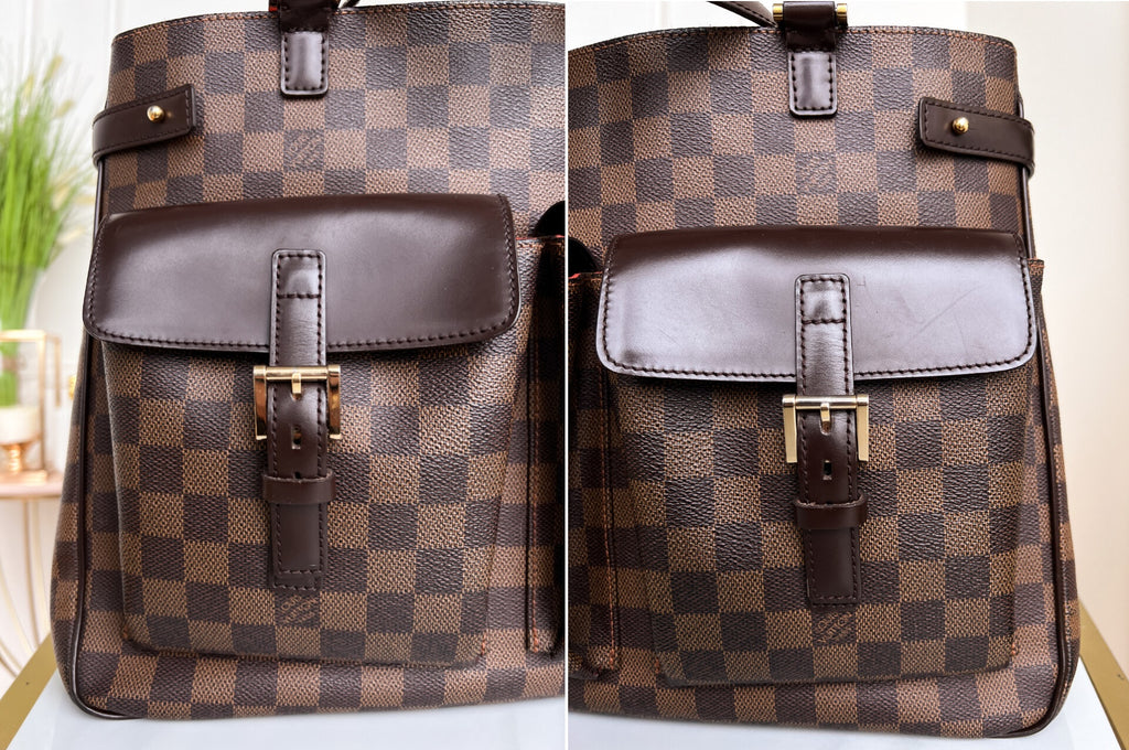 Authentic LV Uzes damier ebene handbag