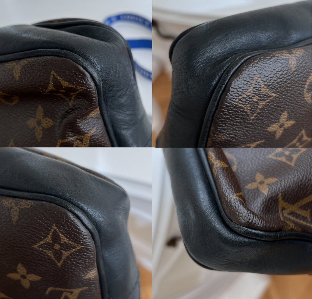 Louis Vuitton Macassar Bass MM Shoulder Crossbody Monogram Bag