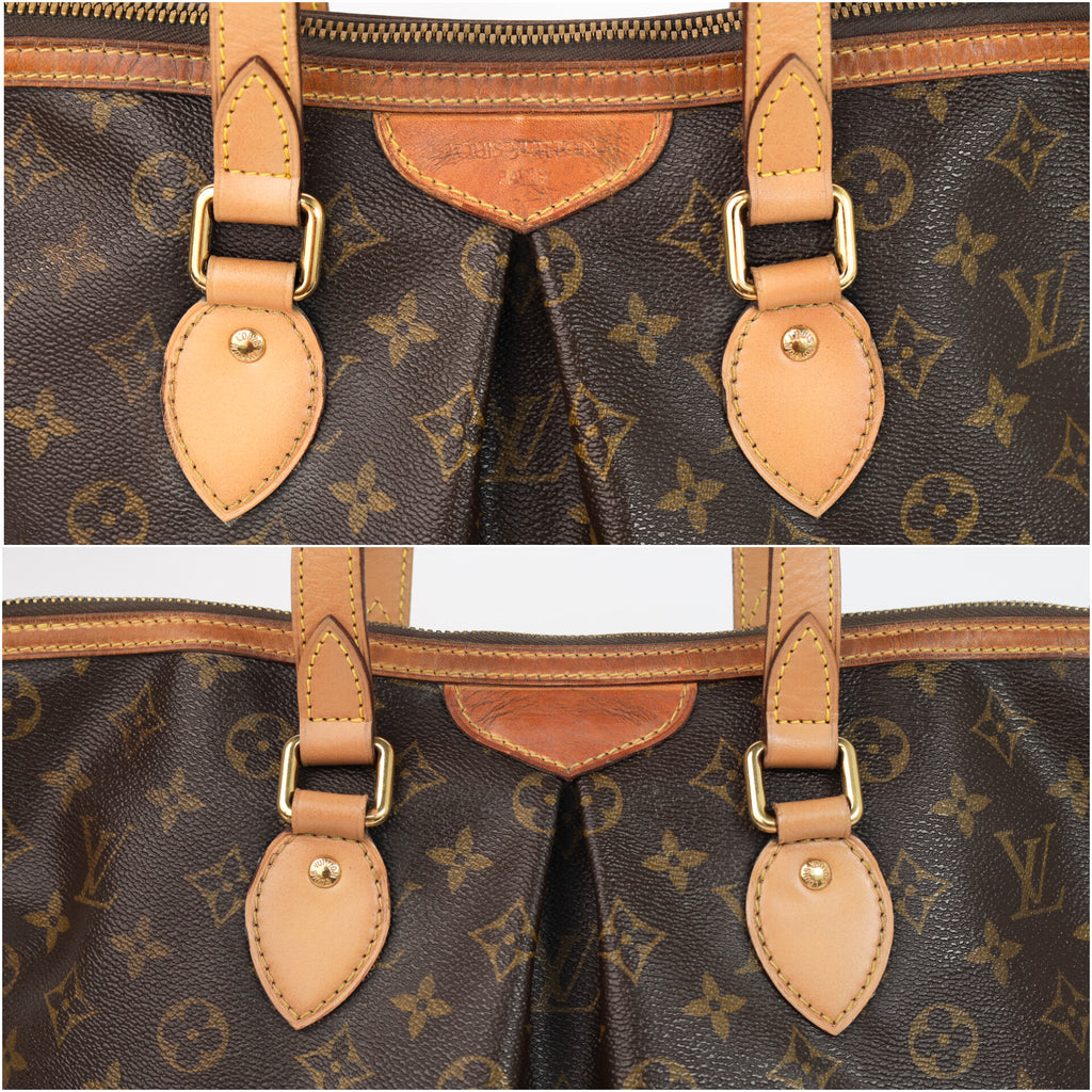 Authentic LV Palermo Pm monogram shoulder handbag
