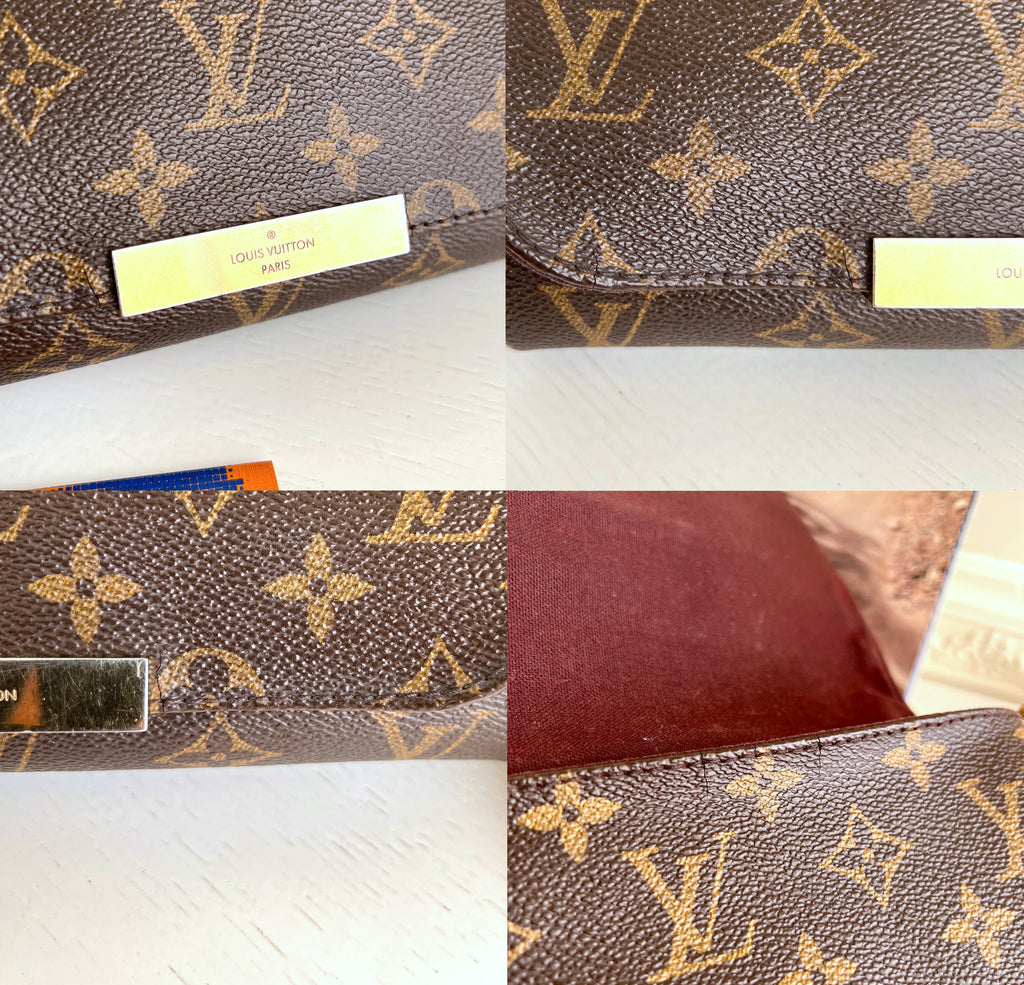 Louis Vuitton Favorite PM Monogram Crossbody Clutch Bag