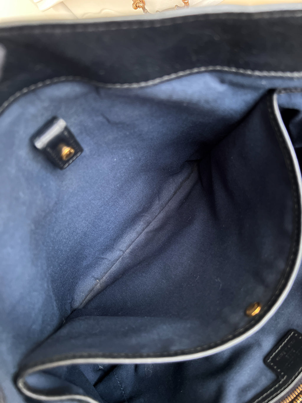 Louis Vuitton Lucille Monogram Denim Lin Bag